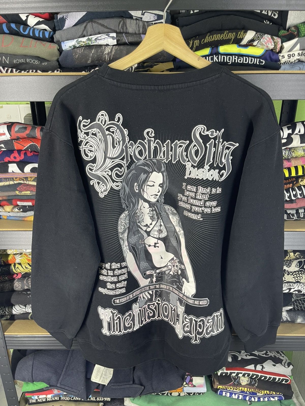 Bullet Noise Vintage Bullet Noise The Fusion Japan Japanese Punk Style Size US L / EU 52-54 / 3 - 1 Thumbnail