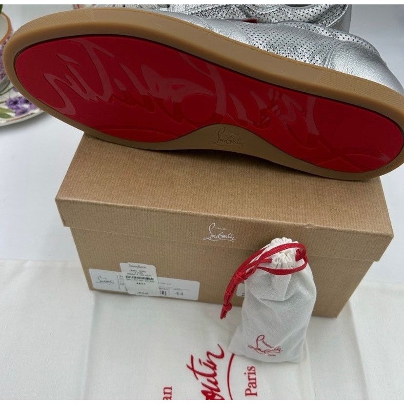 Christian Louboutin Mens Christian Louboutin TUTTI RUI leather sneakers size 44 Size US 11 / EU 44 - 7 Thumbnail