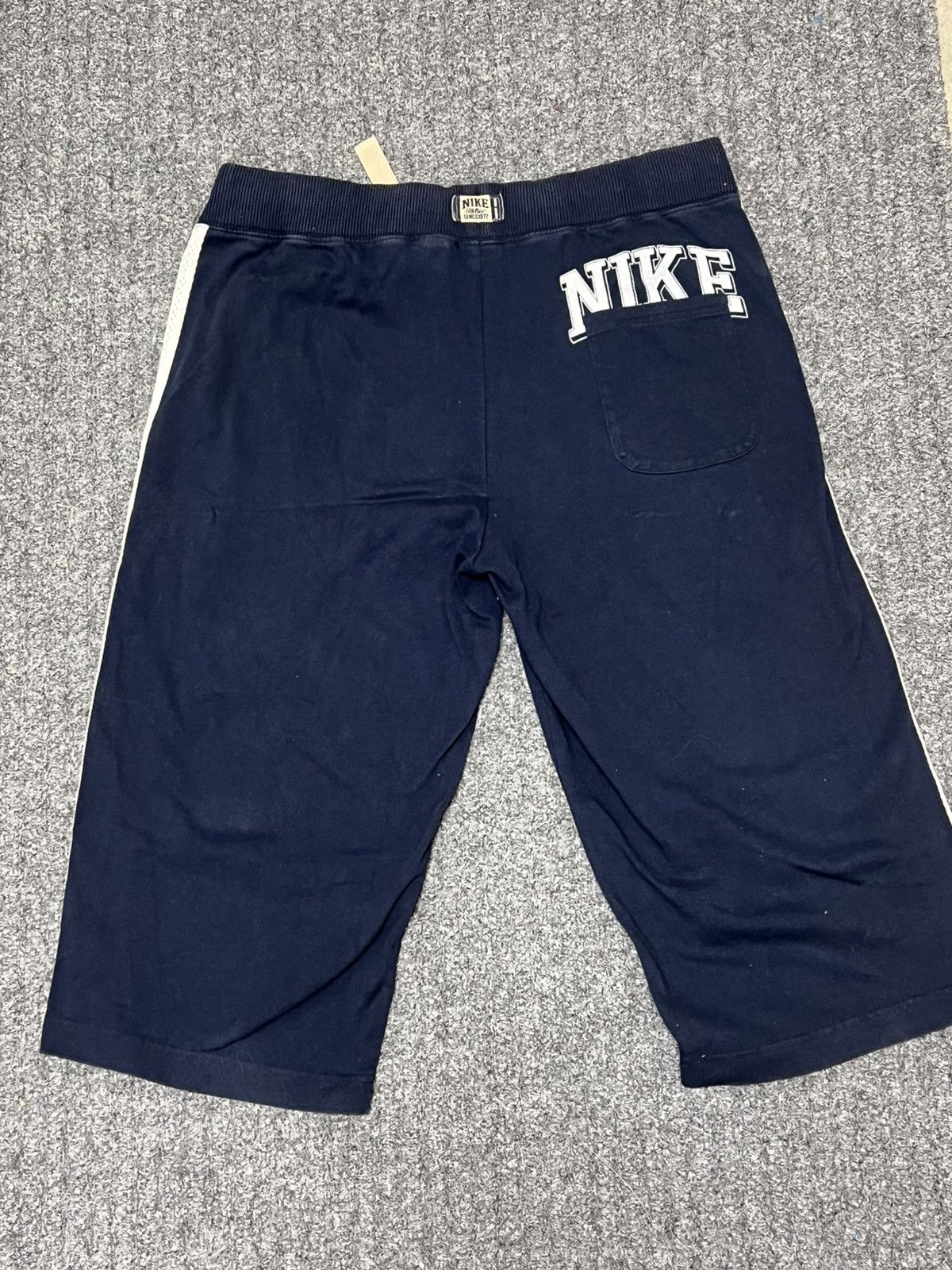 Nike Vintage Nike spodnie dresowe 3/4, granatowe Size US 44 / EU 60 - 3 Thumbnail