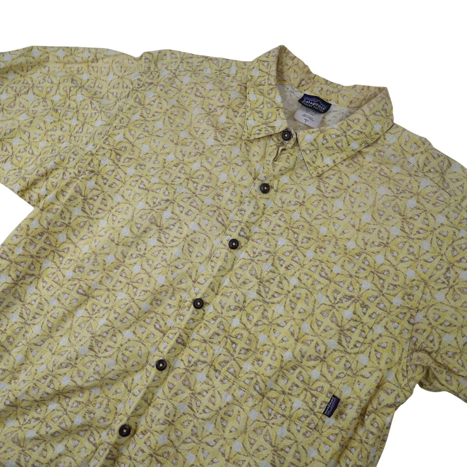 Patagonia × Vintage Vintage Patagonia Organic Cotton Allover Print Casual Shirt Size US S / EU 44-46 / 1 - 2 Thumbnail