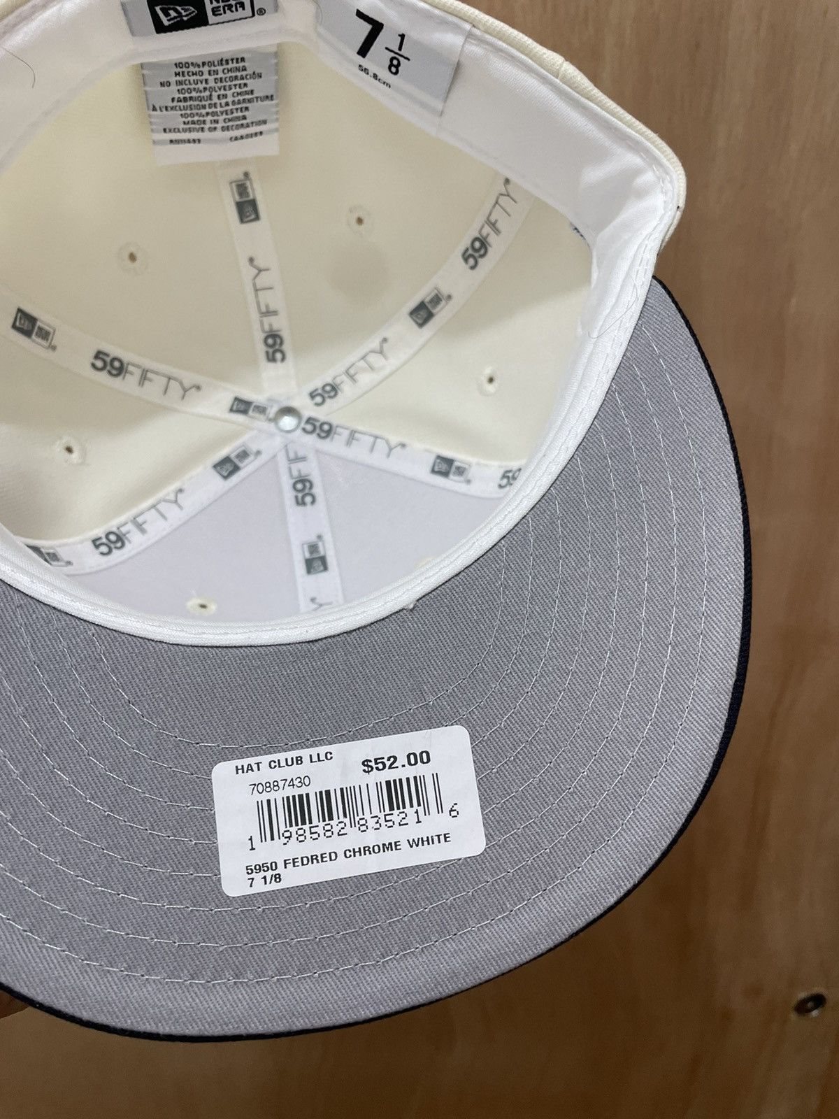 New Era Hat club exclusive Dominican Republic 7 1/8 Size ONE SIZE - 6 Thumbnail