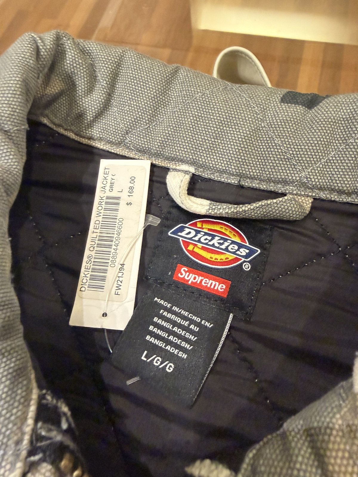 Dickies × Supreme Supreme x Dickies Quilted Camo Work Jacket Size US L / EU 52-54 / 3 - 3 Thumbnail