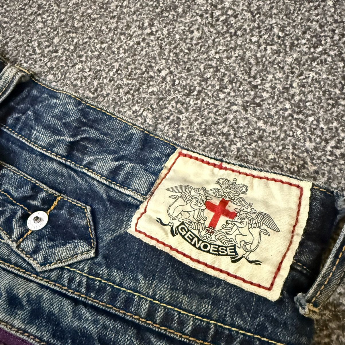 Affliction 🔥🇯🇵 Japanese Distressed Genoese Multi Pocket Denim Size US 34 / EU 50 - 9 Thumbnail