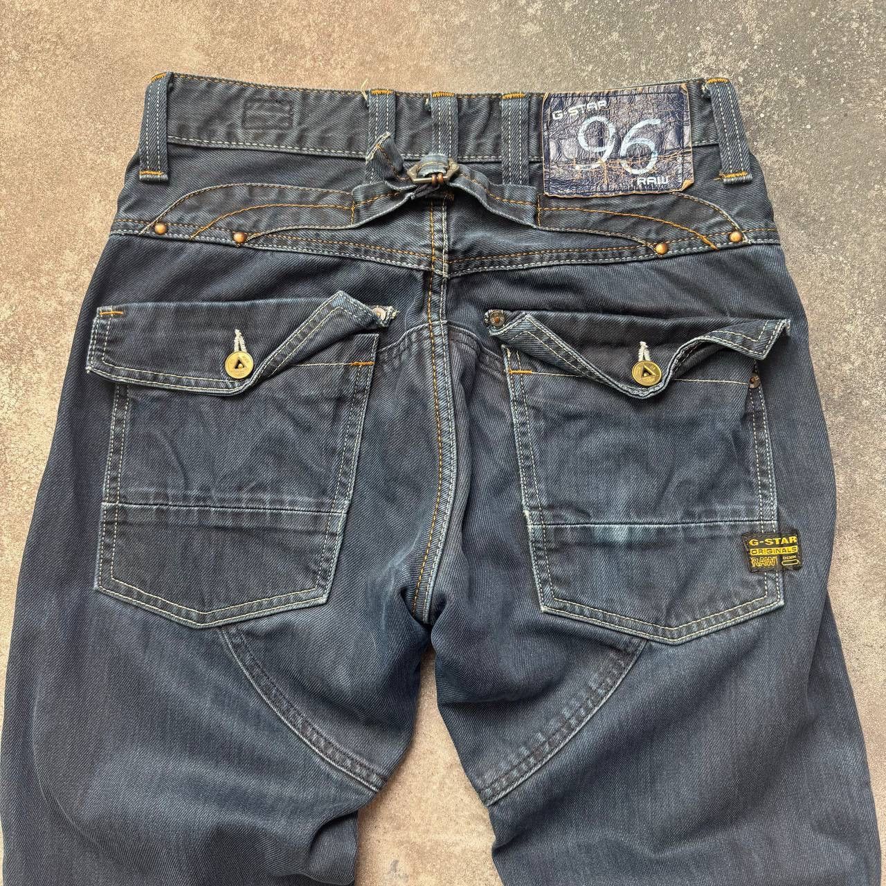 G-Star G-Star Raw Vintage Cargo Denim Jeans Size US 30 / EU 46 - 4 Thumbnail