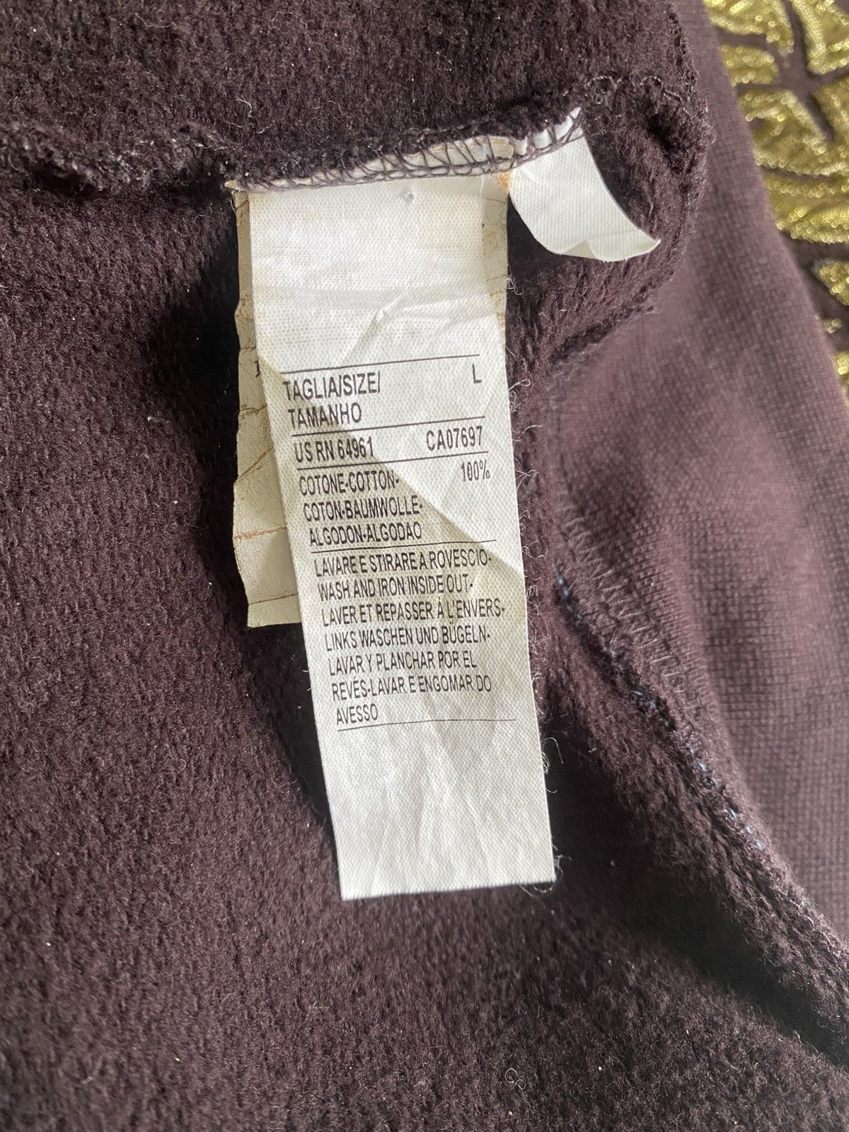 United Colors Of Benetton Revenge Amourous Souvenic Style zip up Hoodie Size US L / EU 52-54 / 3 - 8 Thumbnail