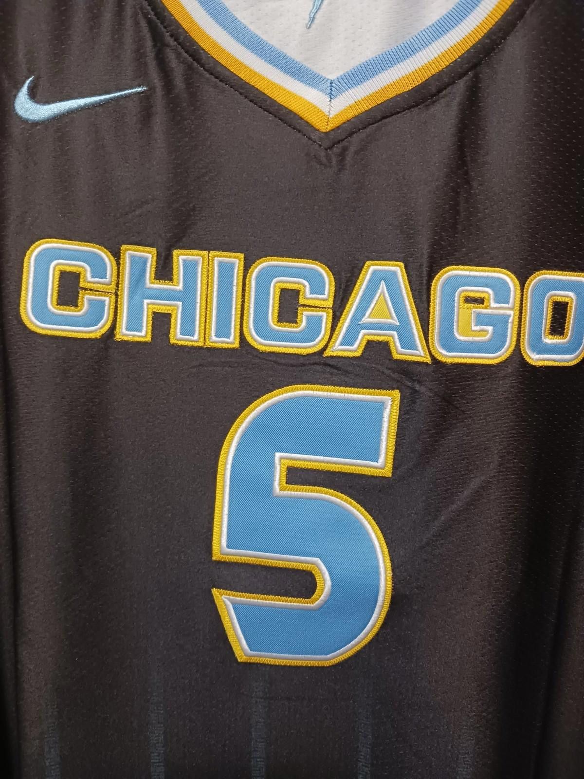 Other Angel Reese (Chicago Sky)-(Jersey)-(Black)-(XL)-(Decent)-$75 Size ONE SIZE - 9 Thumbnail
