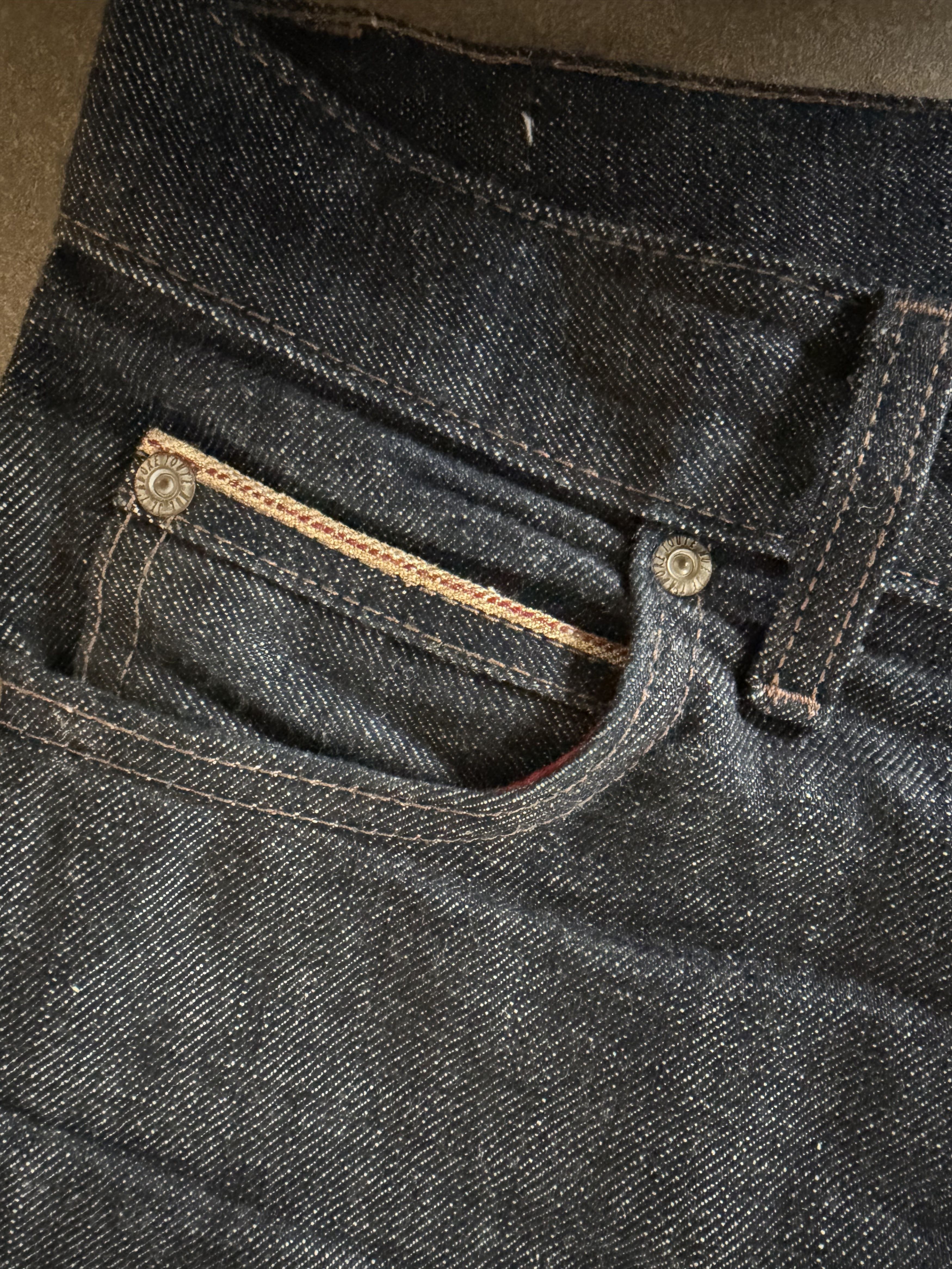 Naked & Famous Naked & Famous Chinese New Year "CNY Pig" Selvedge Size US 31 - 7 Thumbnail