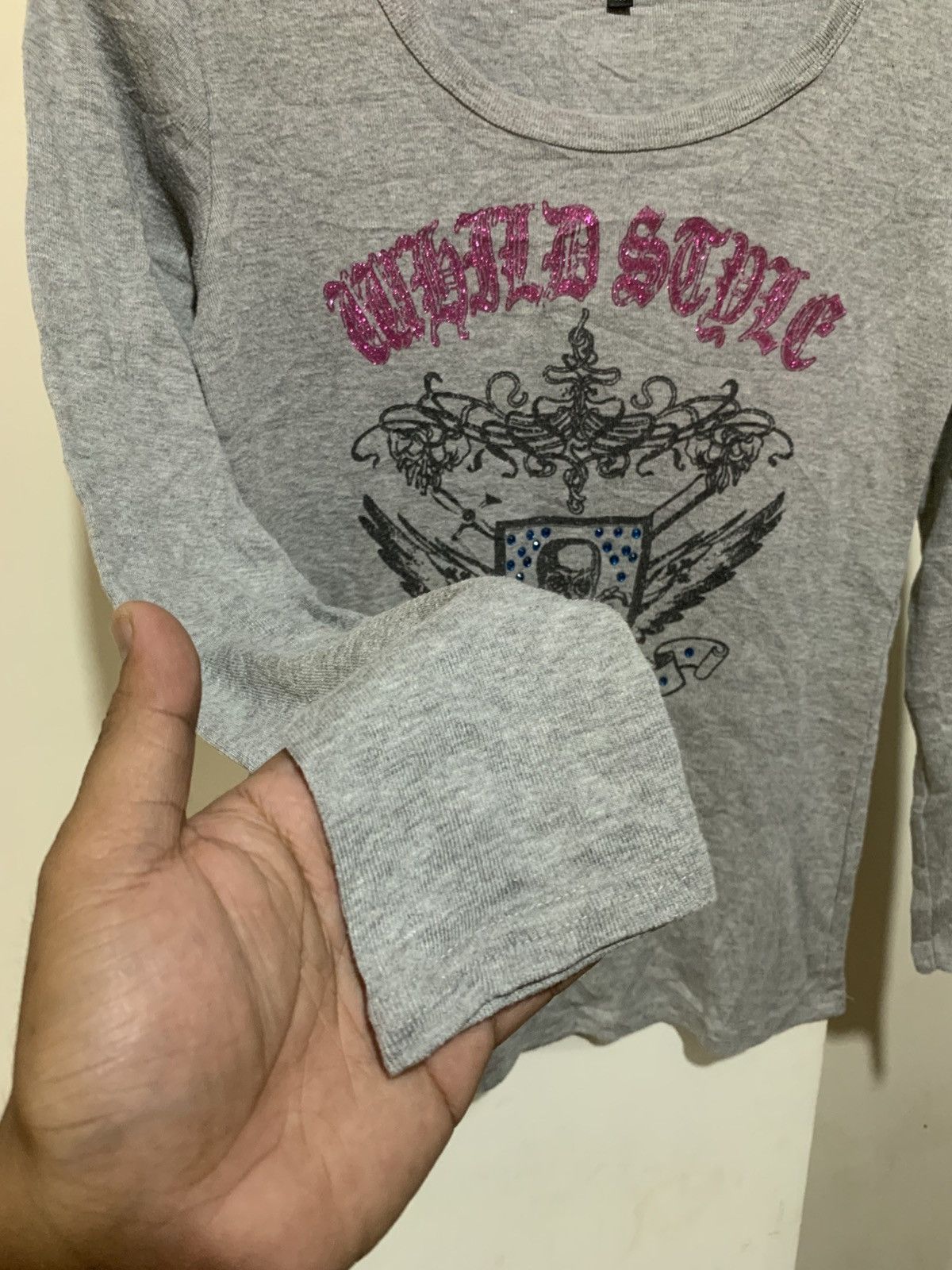 Hysteric Glamour Japanese Pink Sweety Longsleeve Tee Shirt Size US M / EU 48-50 / 2 - 2 Thumbnail