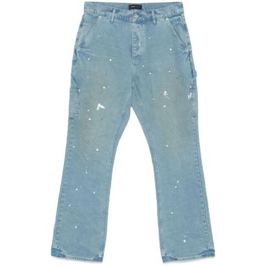 Purple Brand PURPLE BRAND Men Straight Pants P092 BRFH BLUE Size US 31 - 1 Thumbnail