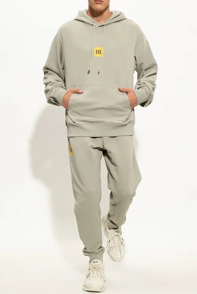 Helmut Lang Helmut Lang Photo Sweatpants Teal Green Size US 35 - 1 Thumbnail
