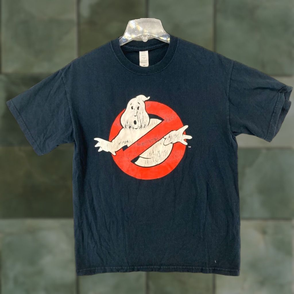 Logo 7 Ghostbusters Shirt M Adult Black Logo Tee Size US M / EU 48-50 / 2 - 1 Thumbnail
