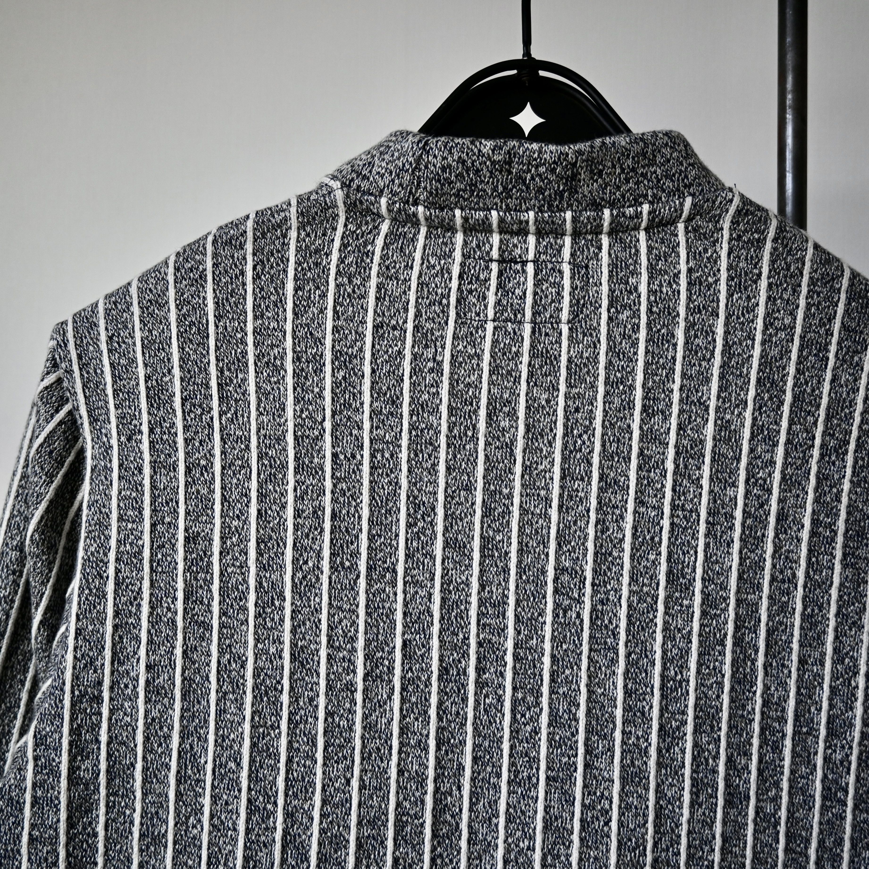 Beams Plus BEAMS Plus stiriped knit sweat cardigan, made in Japan Size US S / EU 44-46 / 1 - 3 Thumbnail