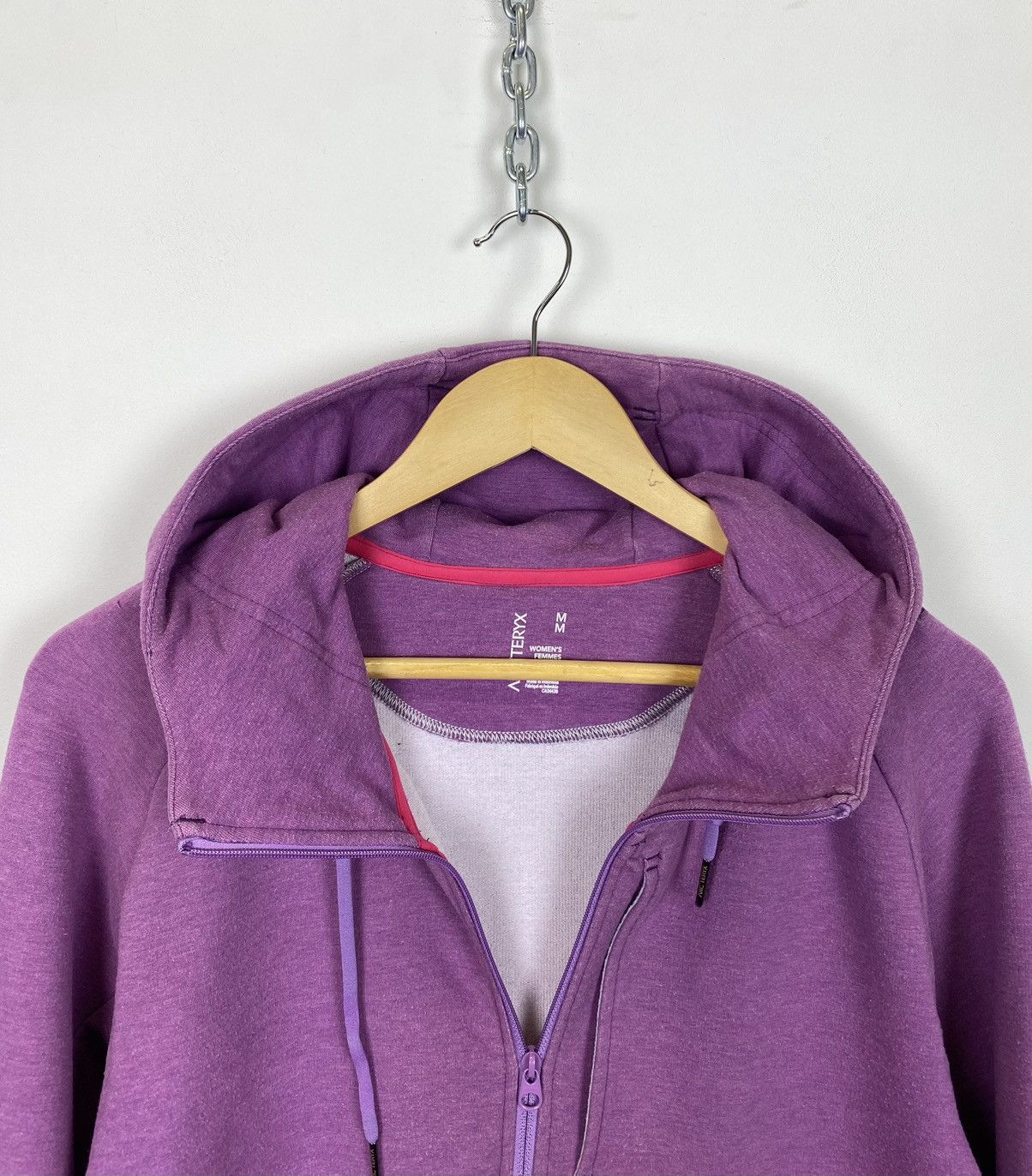 Arc'teryx Arcteryx Zip Up Hoodie Women’s Pink Size M Top Long Sleeve Size M / US 6-8 / IT 42-44 - 5 Thumbnail