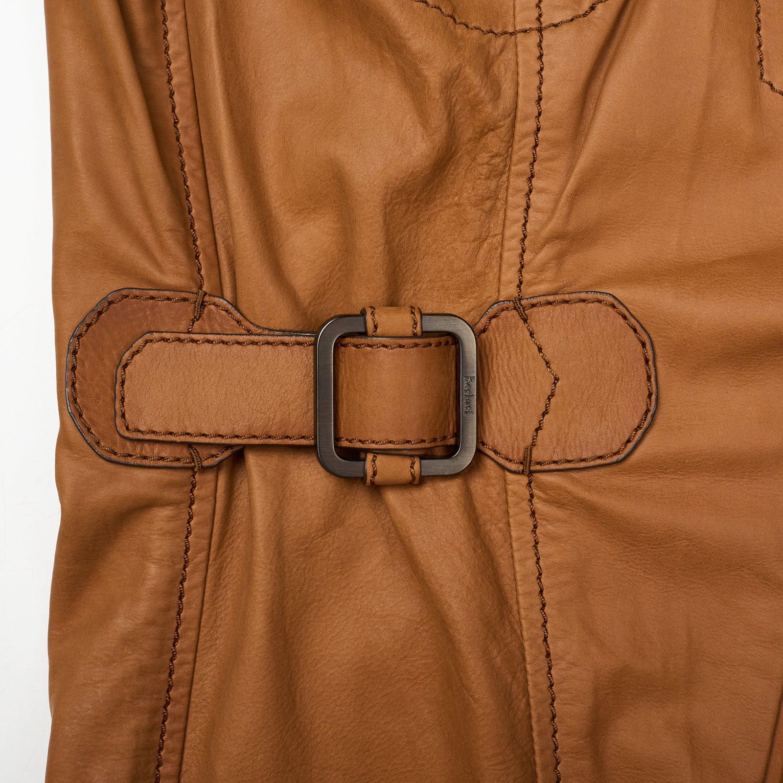 Berluti BERLUTI Paris Cognac Calfskin Leather Jacket Size US M / EU 48-50 / 2 - 7 Thumbnail
