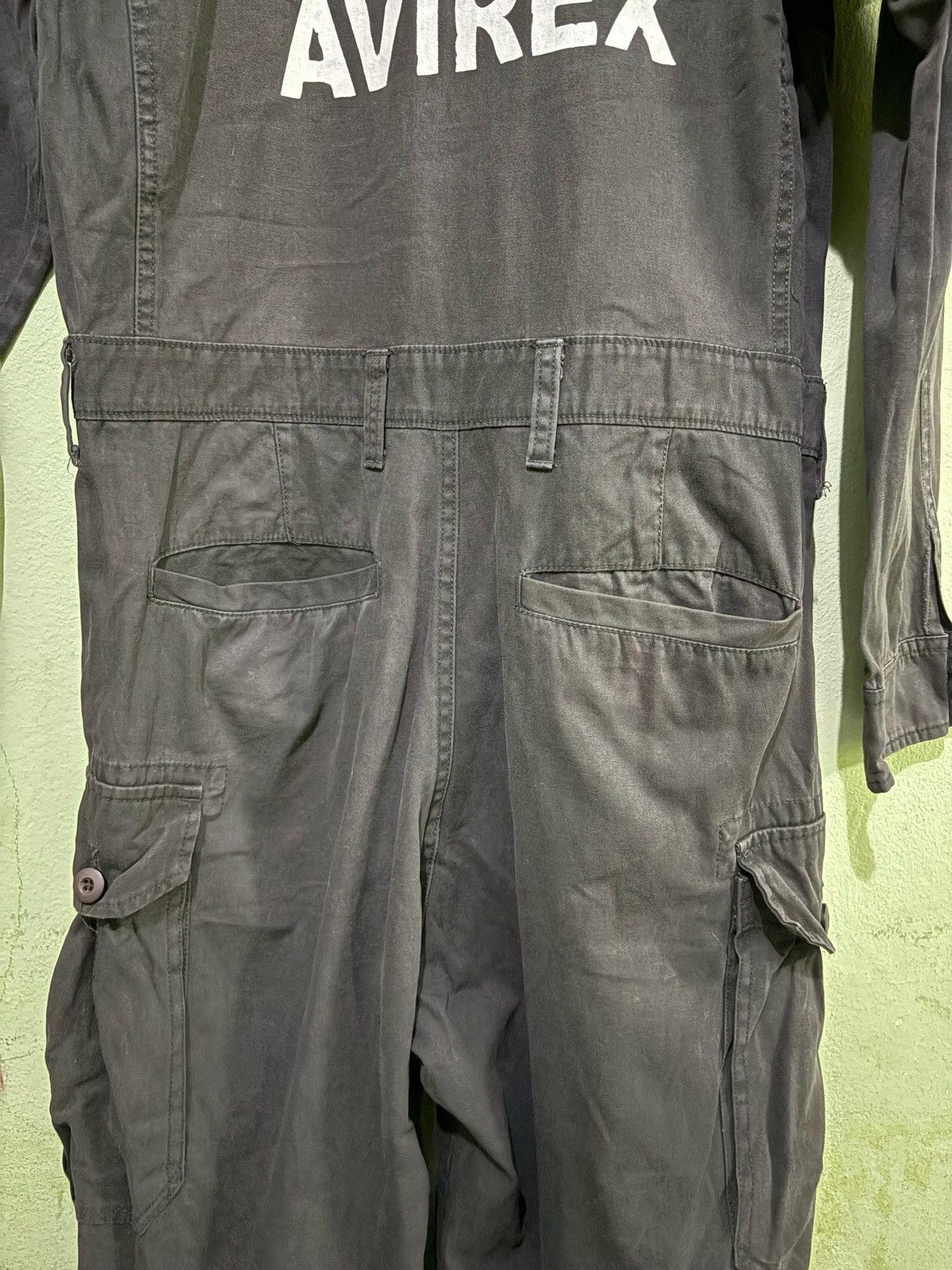 Avirex × Vintage vintage Avirex Jumpsuits Coverall Saipan B-29's Big Logo Size US 32 / EU 48 - 17 Thumbnail