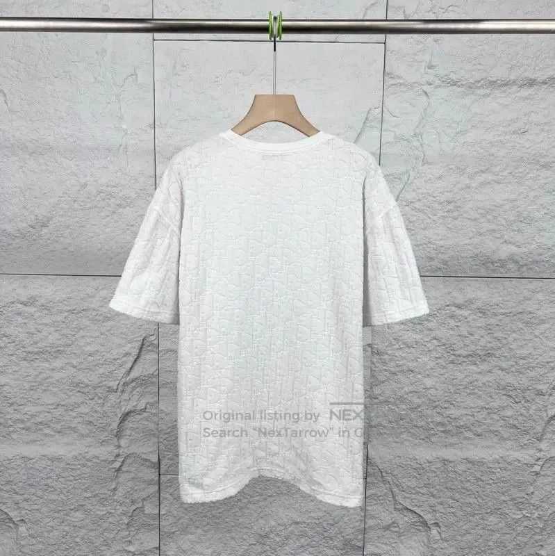 Dior Dior White Cotton Men's T-Shirt . Size US M / EU 48-50 / 2 - 2 Thumbnail