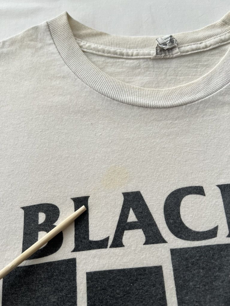 Band Tees Vintage 2000s Black Flag 1985 SST Records White Tee Size US M / EU 48-50 / 2 - 8 Thumbnail