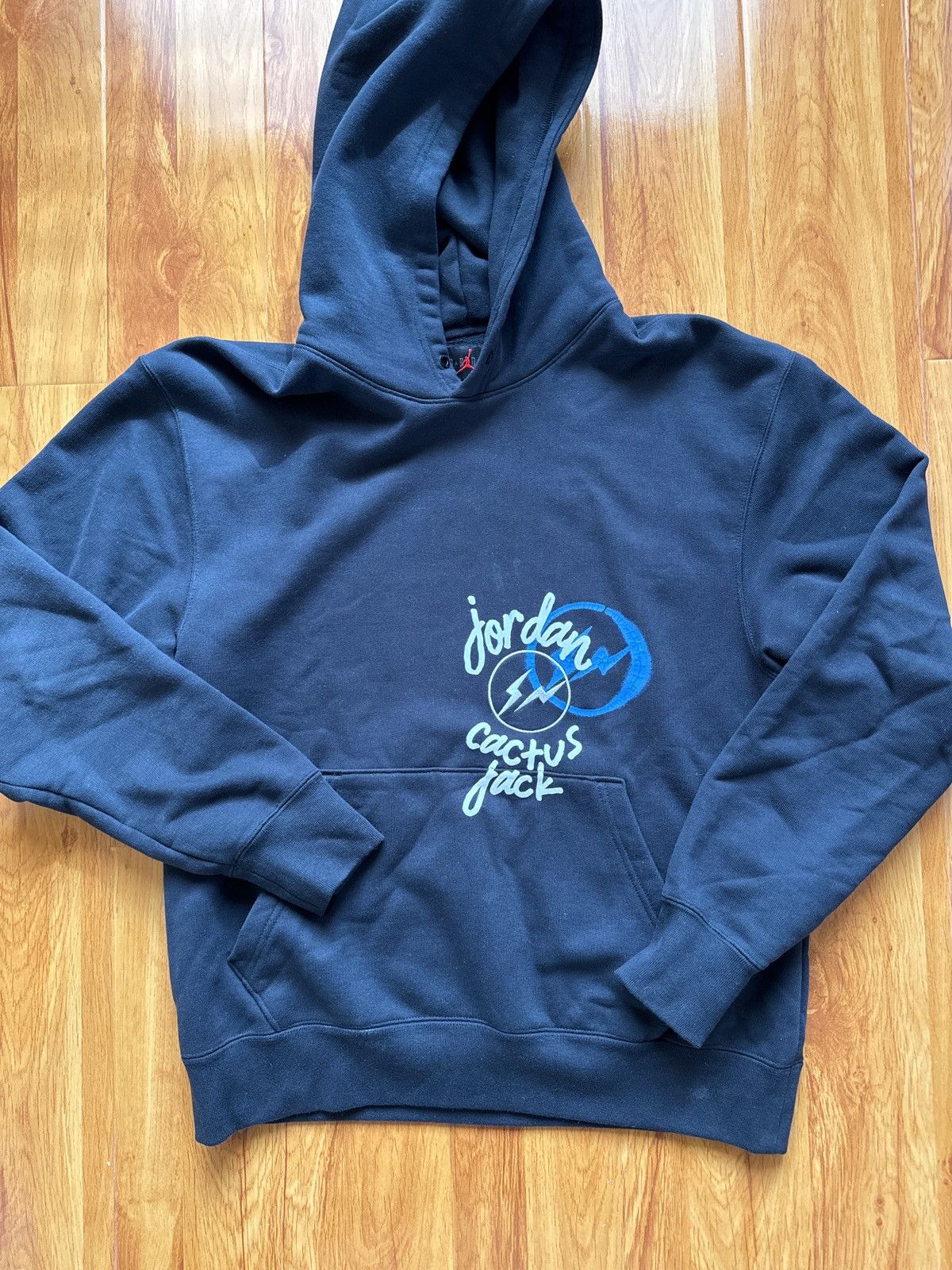 image of Travis Scott X Fragment X Jordan Hoodie Size M Utopia in Black, Men's