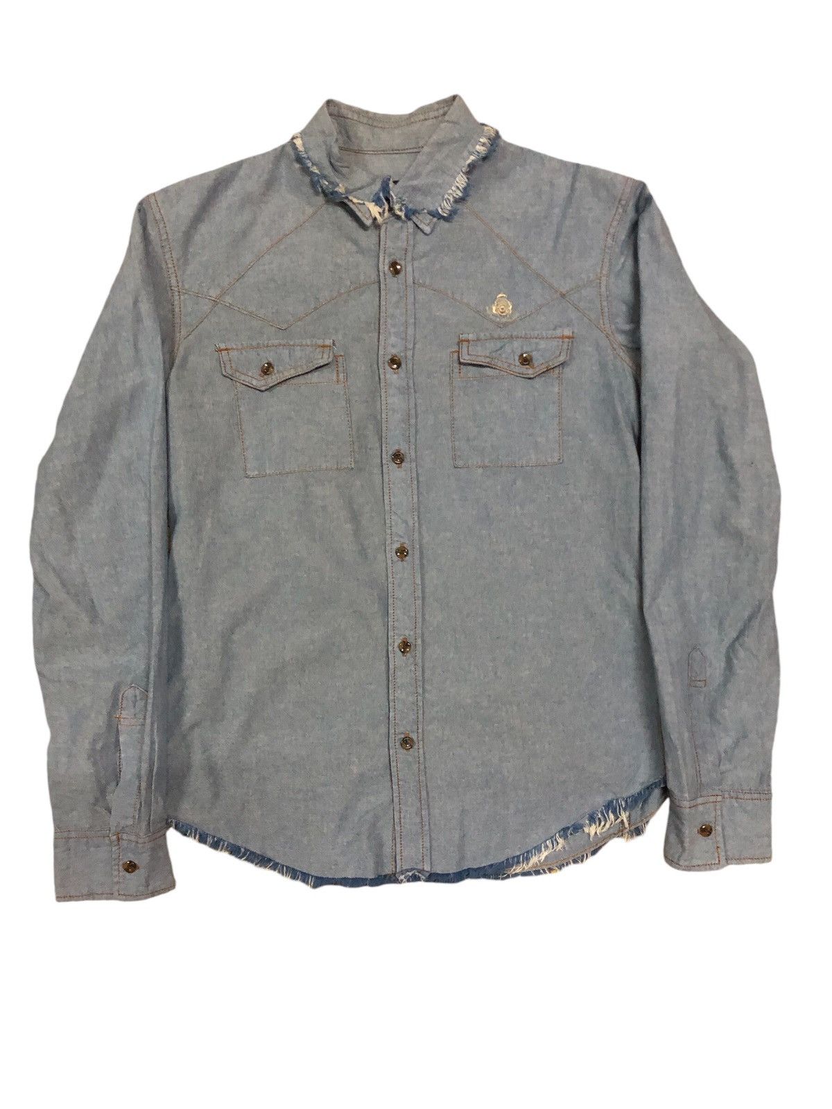 If Six Was Nine × Le Grande Bleu (L.G.B.) × PPFM PPFM Eastern Rock Button Ups Shirt Size US M / EU 48-50 / 2 - 1 Thumbnail