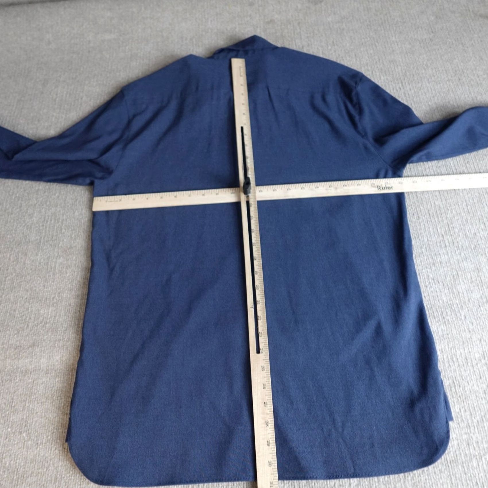 Vintage Bylt Shirt XL Blue Vista Long Sleeve Button-Up Crew-NECK? Size US XL / EU 56 / 4 - 6 Thumbnail