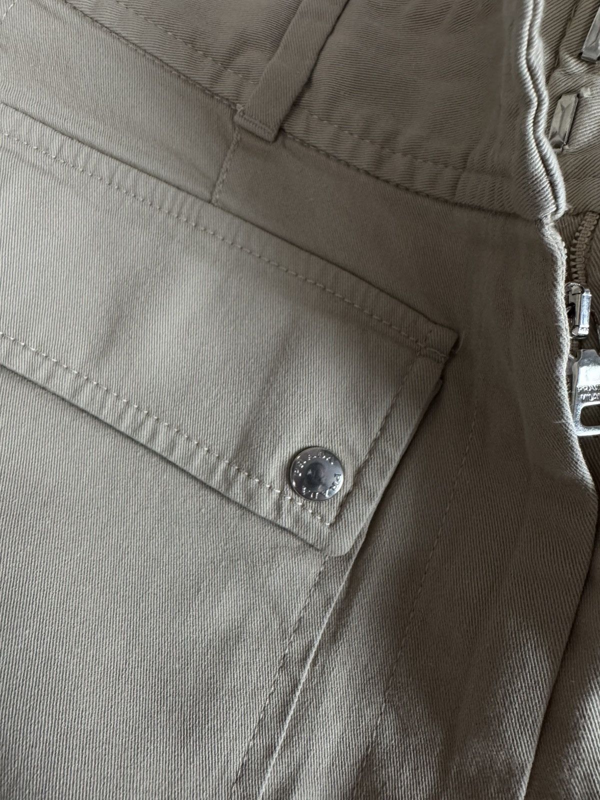 Prada Archive Prada Double Front Pocket Pants Red Tab Size 28" / US 6 / IT 42 - 8 Thumbnail