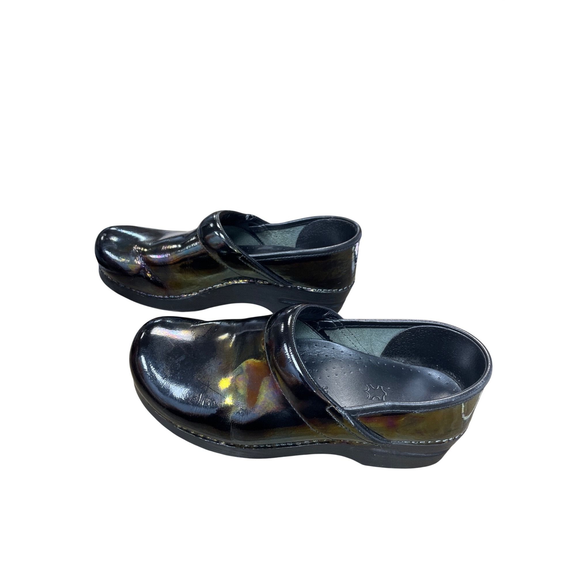 Dansko Dansko Womans Black walking nursing all day wear clogs Sz 8 Size US 8 / IT 38 - 4 Thumbnail