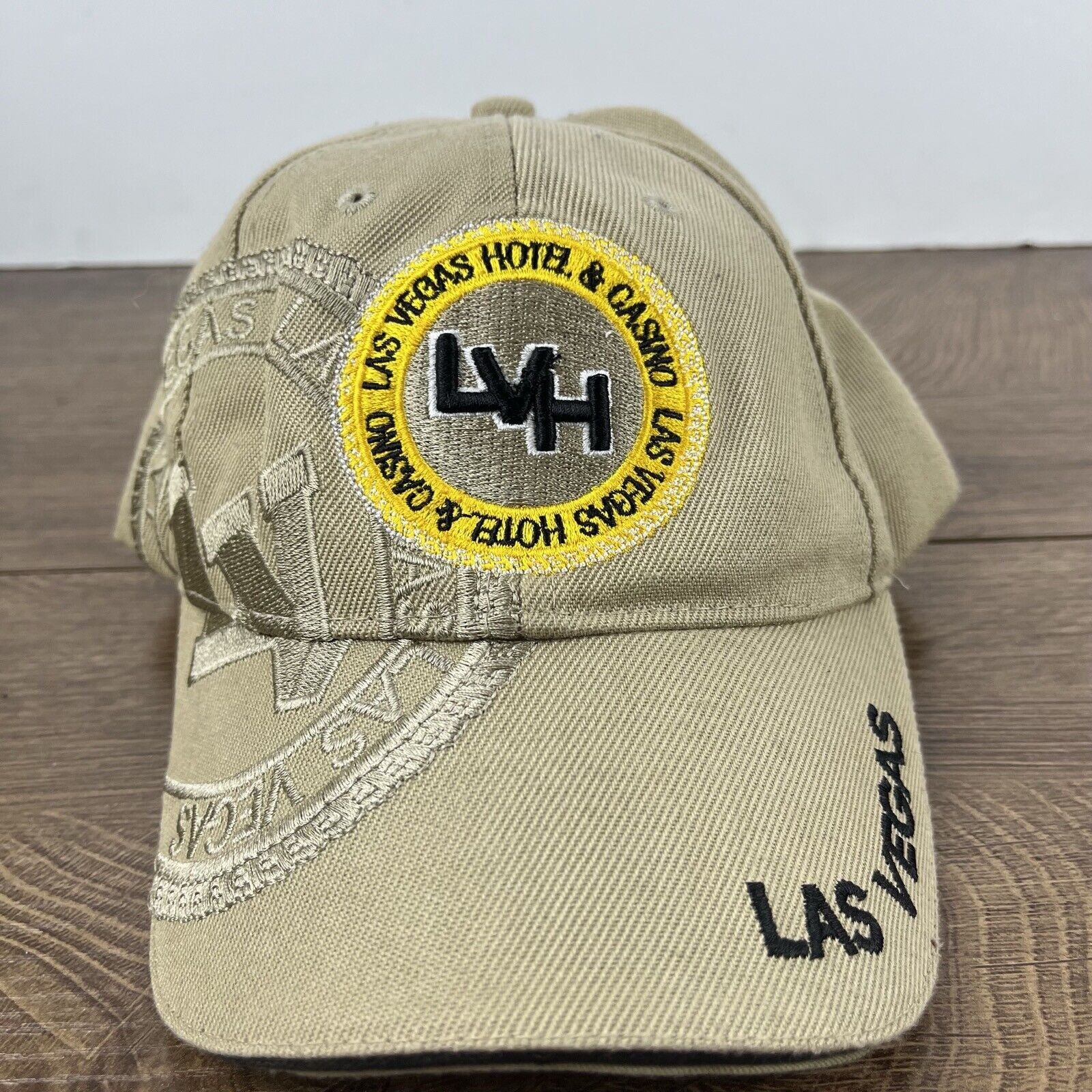 Other Las Vegas Hotel & Casino Hat Adjustable Hat Tan Hat Adjustab Size ONE SIZE - 5 Thumbnail