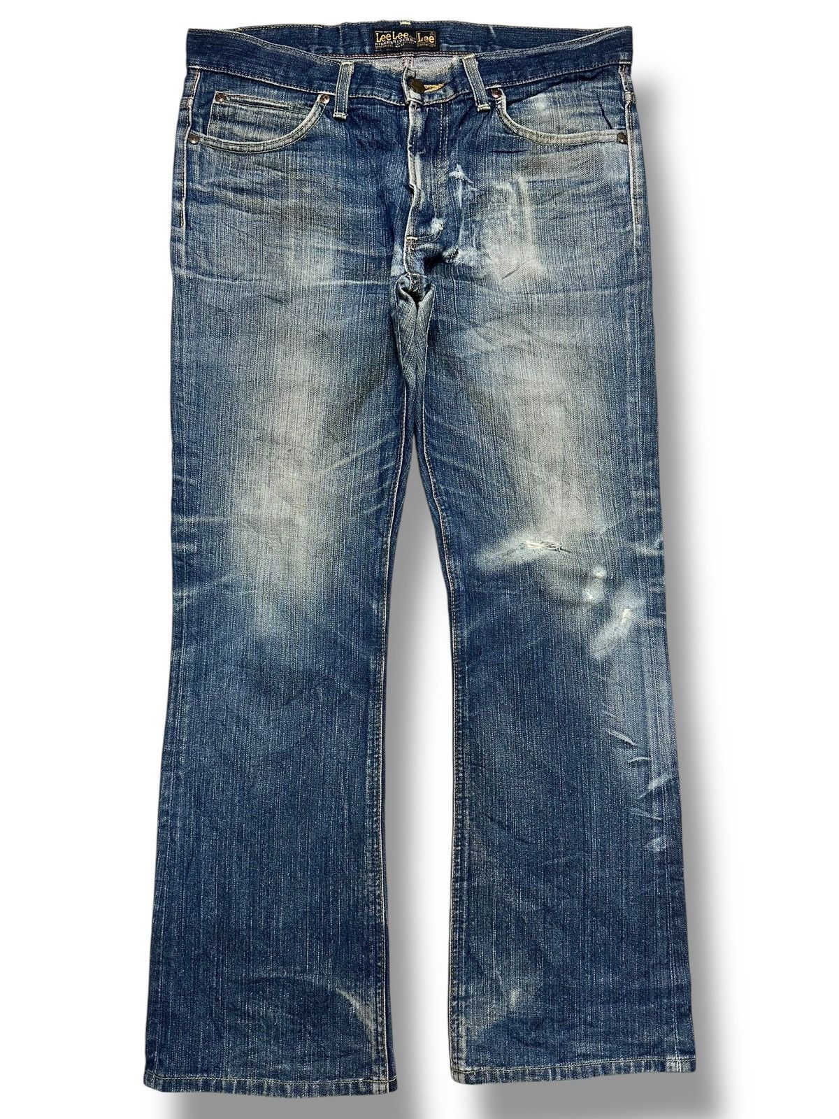 Lee Vintage Lee Riders jeans with Flare Distressed and FadedWash Size US 36 / EU 52 - 1 Thumbnail