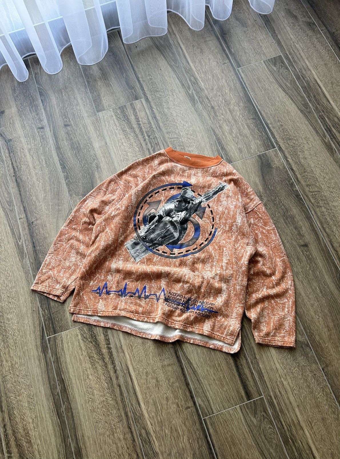 Japanese Brand × Vintage Vintage Made In France Koogan Outdoors sweatshirt big logo Size US L / EU 52-54 / 3 - 1 Thumbnail