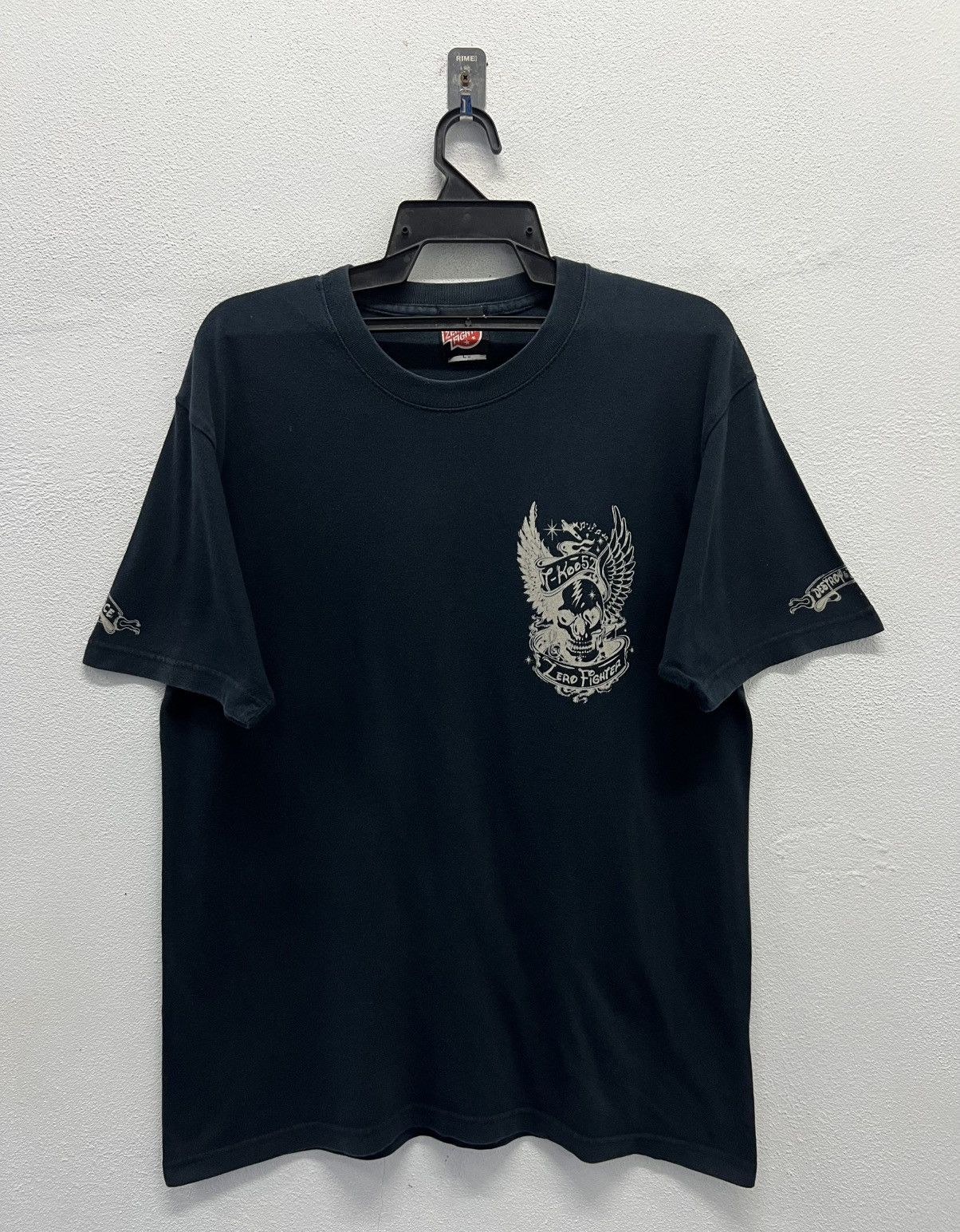 Band Tees × Vintage VINTAGE ZERO FIGHTER SHIRT Size US L / EU 52-54 / 3 - 2 Thumbnail