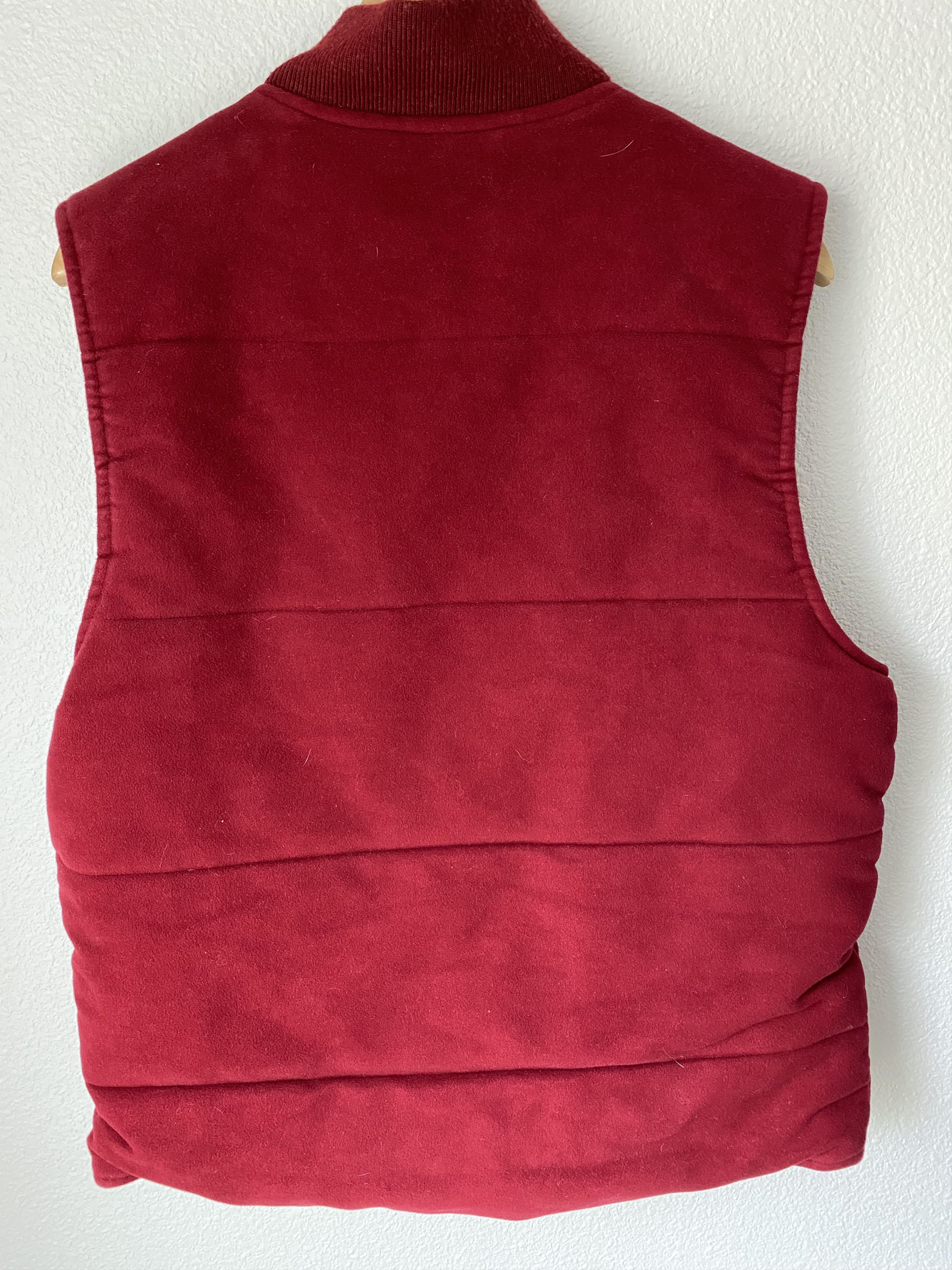 Supreme Supreme Moleskin Vest in Red F/W 2012 Size Medium Size US M / EU 48-50 / 2 - 4 Thumbnail