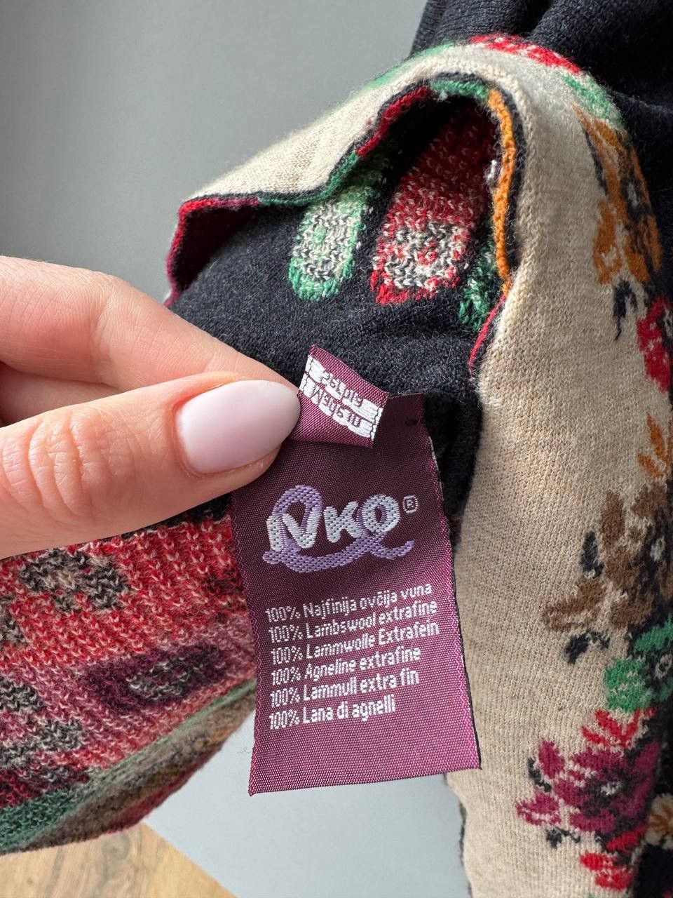 Designer × Vintage Ivko Serbia Multi Logo Floral Flowers Skirt Size 26" / US 2 / IT 38 - 4 Thumbnail