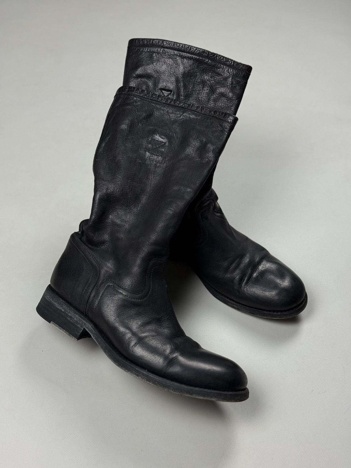 Jean Baptiste Rautureau Jean-Baptiste Rautureau Avant-Garde Leather Boots Shoes Size US 8 / EU 41 - 10 Thumbnail