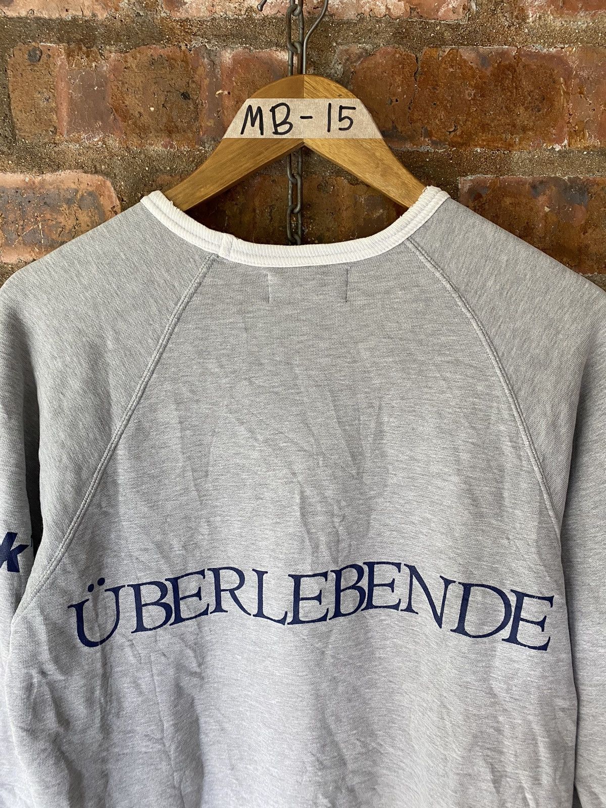 Devilock 1990s Devilock Uberlebende “survivor” German sweatshirt Size US L / EU 52-54 / 3 - 8 Thumbnail
