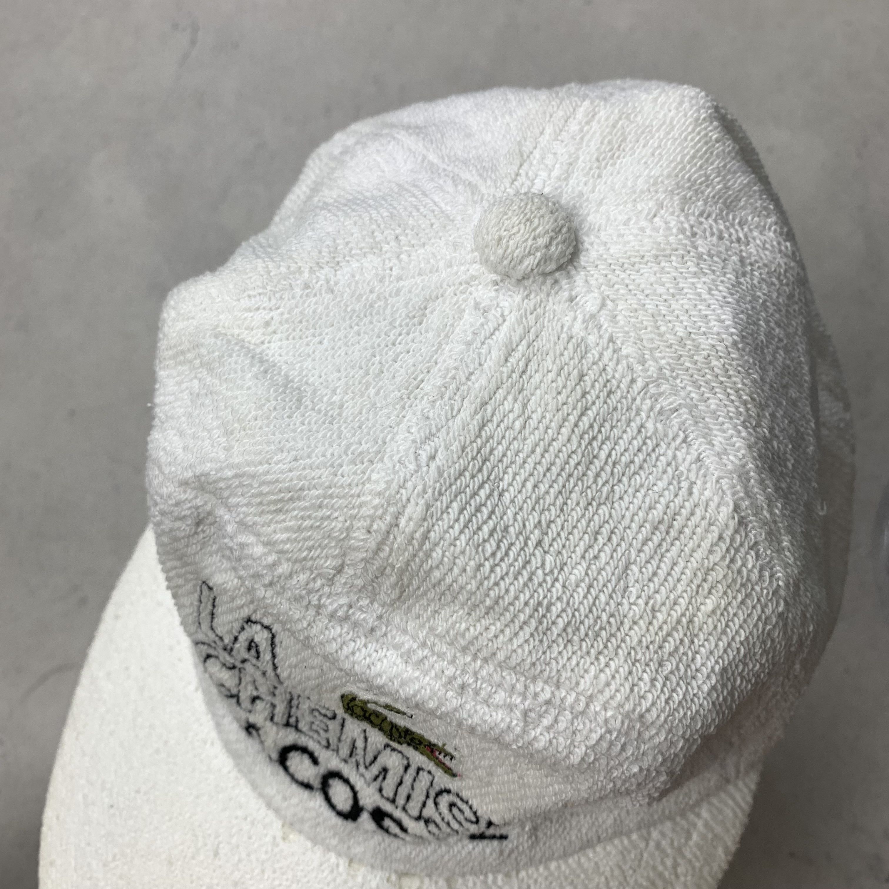 Lacoste Vintage 90s La Chemise Lacoste Hat Cap Size ONE SIZE - 3 Thumbnail