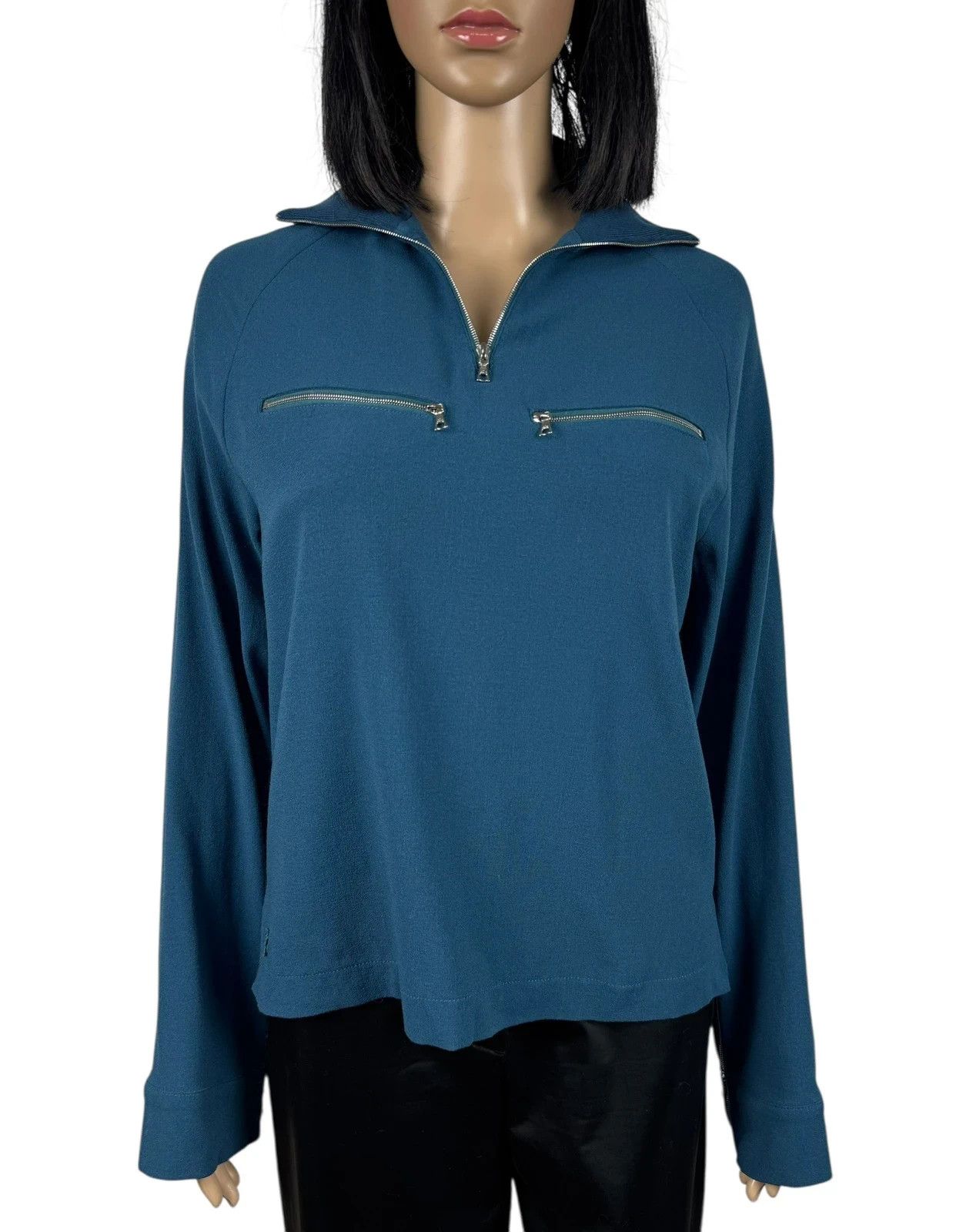 Lacoste Lacoste Wool Collared Jumper 1/4 Zip Women size 36 Size S / US 4 / IT 40 - 14 Thumbnail