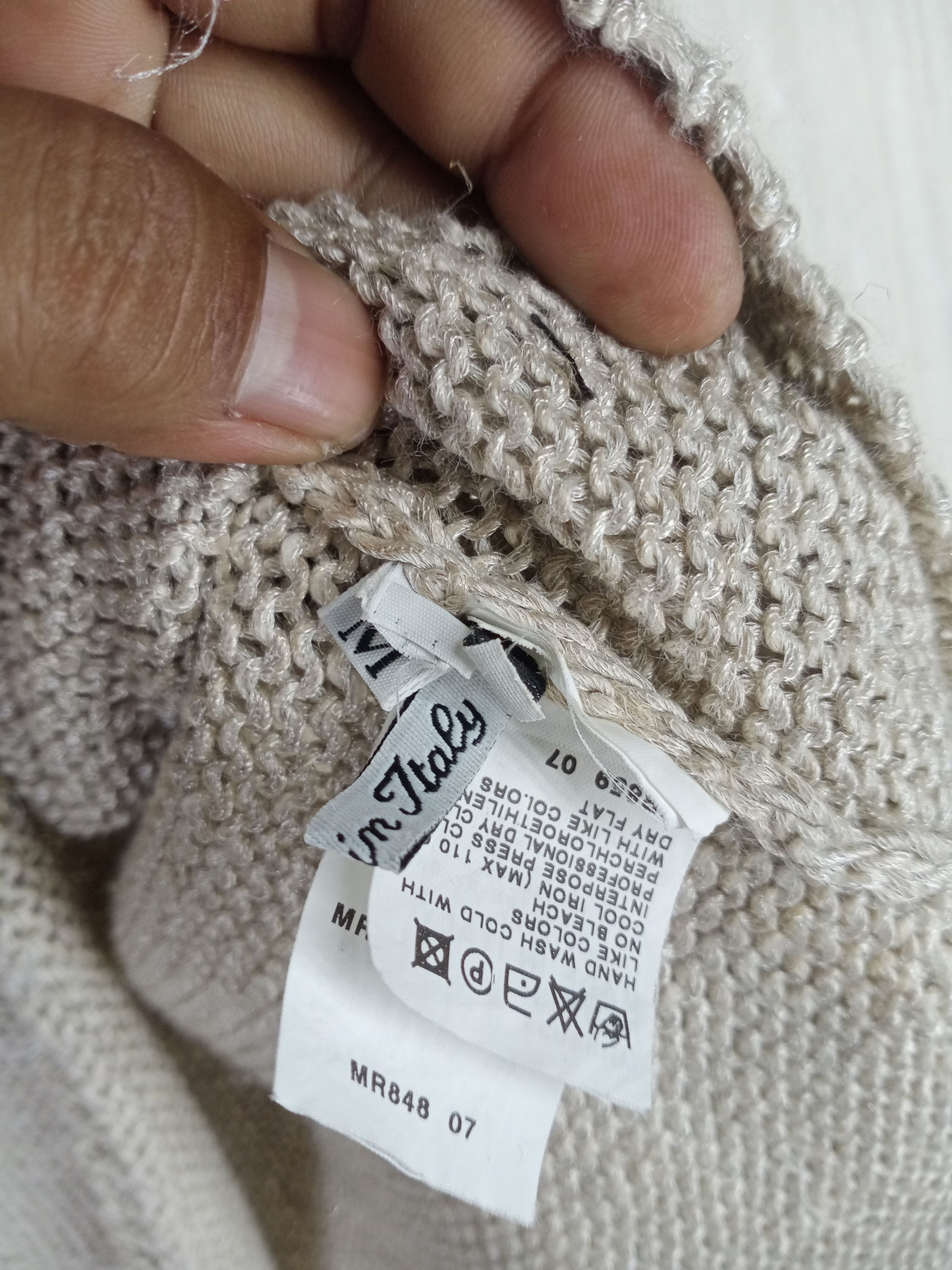 Designer RARE MARINA RINALDI MAGLIA KNITWEAR SLEEVELESS Size M / US 6-8 / IT 42-44 - 4 Thumbnail