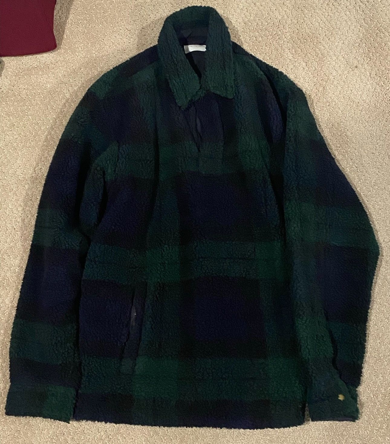 Aime Leon Dore ALD BLACKWATCH Plaid Fleece FW20 sz M Size US M / EU 48-50 / 2 - 2 Thumbnail