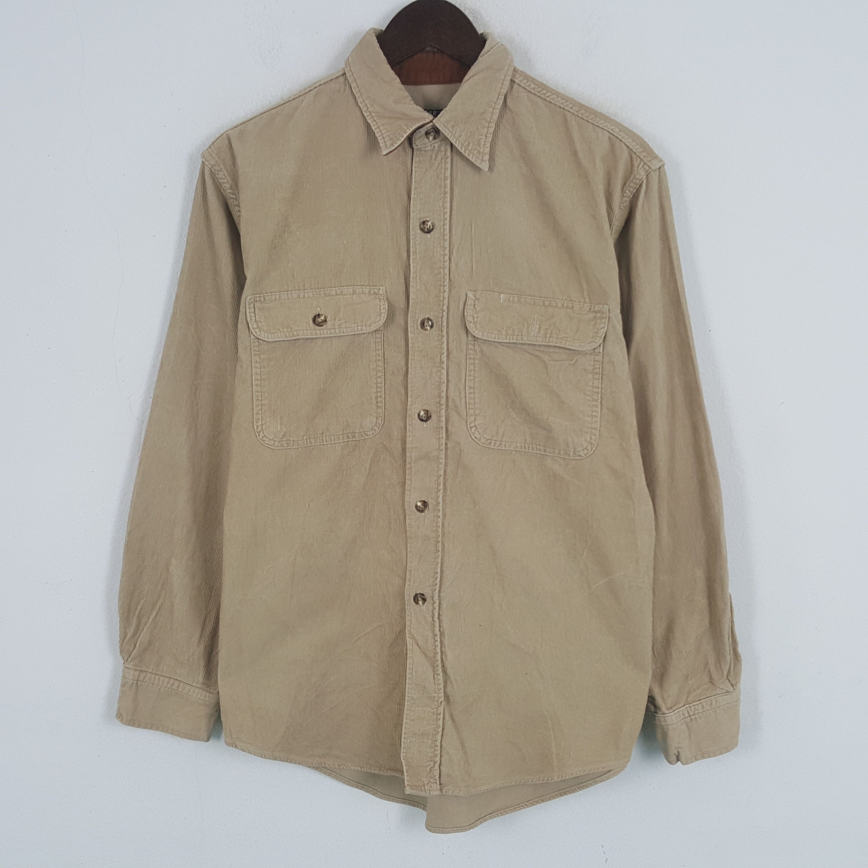 Sugar Cane × Vintage Vintage Sugar Cane Corduroy Worker Button Up Shirt Size US M / EU 48-50 / 2 - 1 Thumbnail