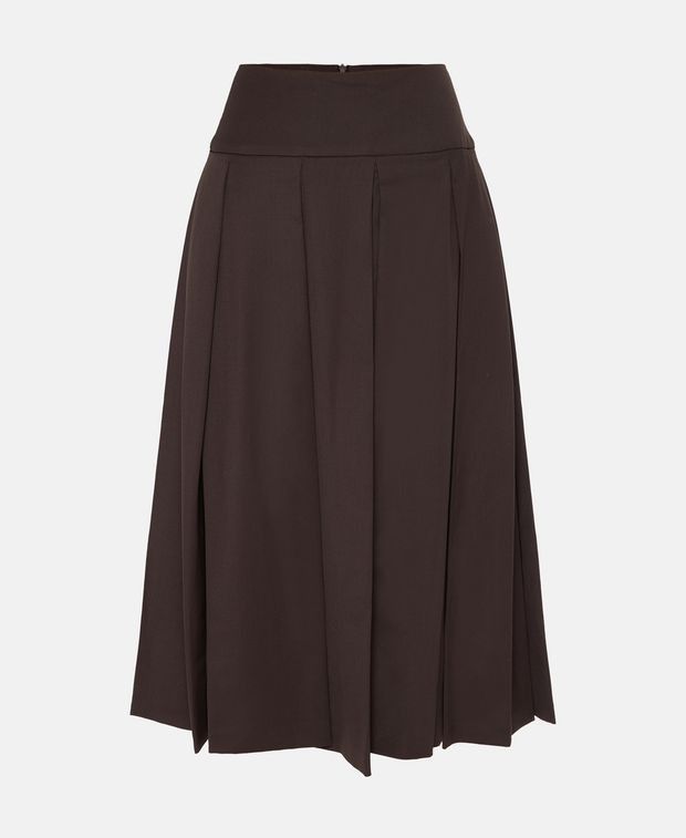 Patou Wool skirt Size 24" / US 00 / IT 34 - 1 Thumbnail