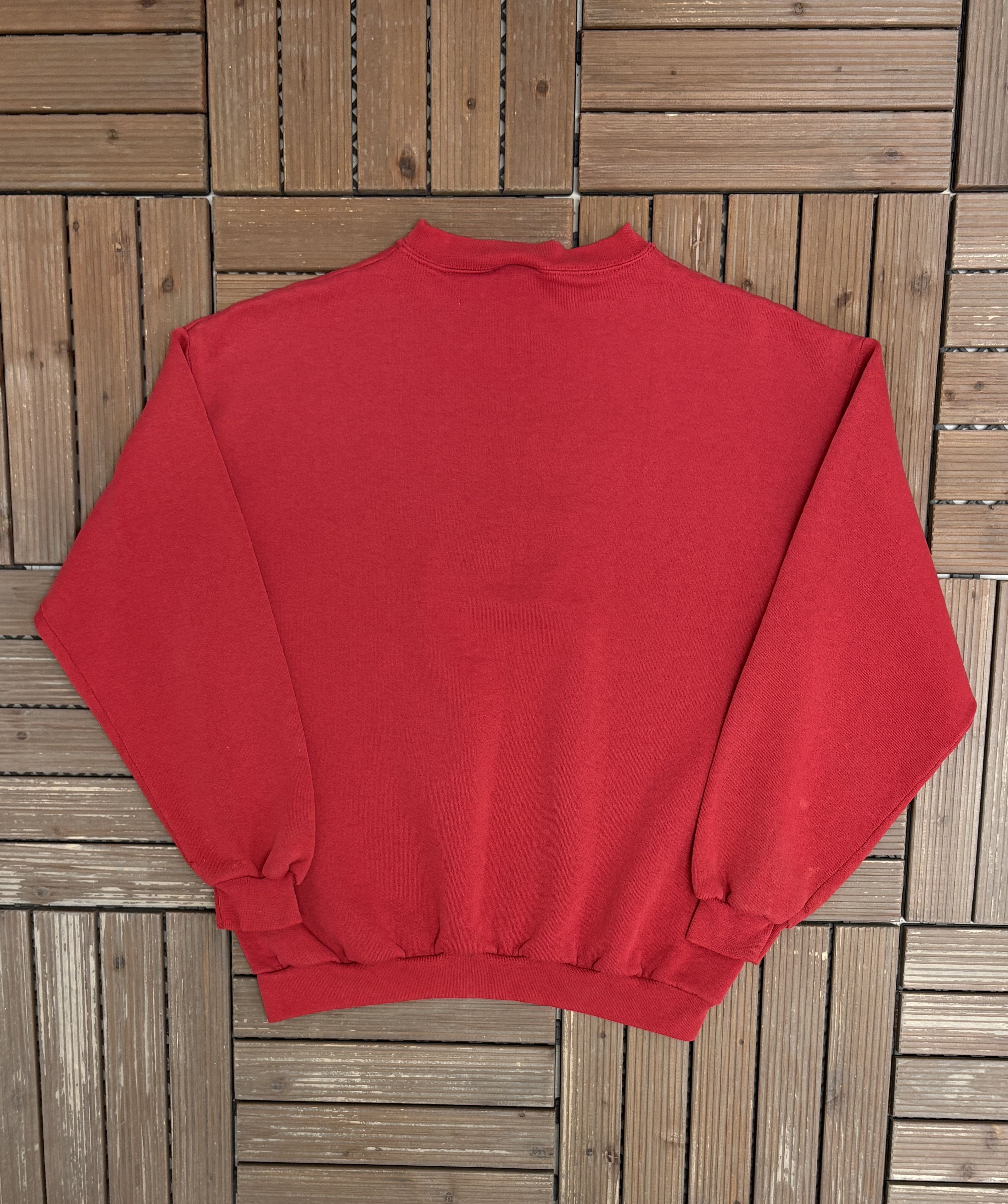 Vintage Wisconsin Badgers Stitched Vintage Crewneck Sweater Size US L / EU 52-54 / 3 - 4 Thumbnail