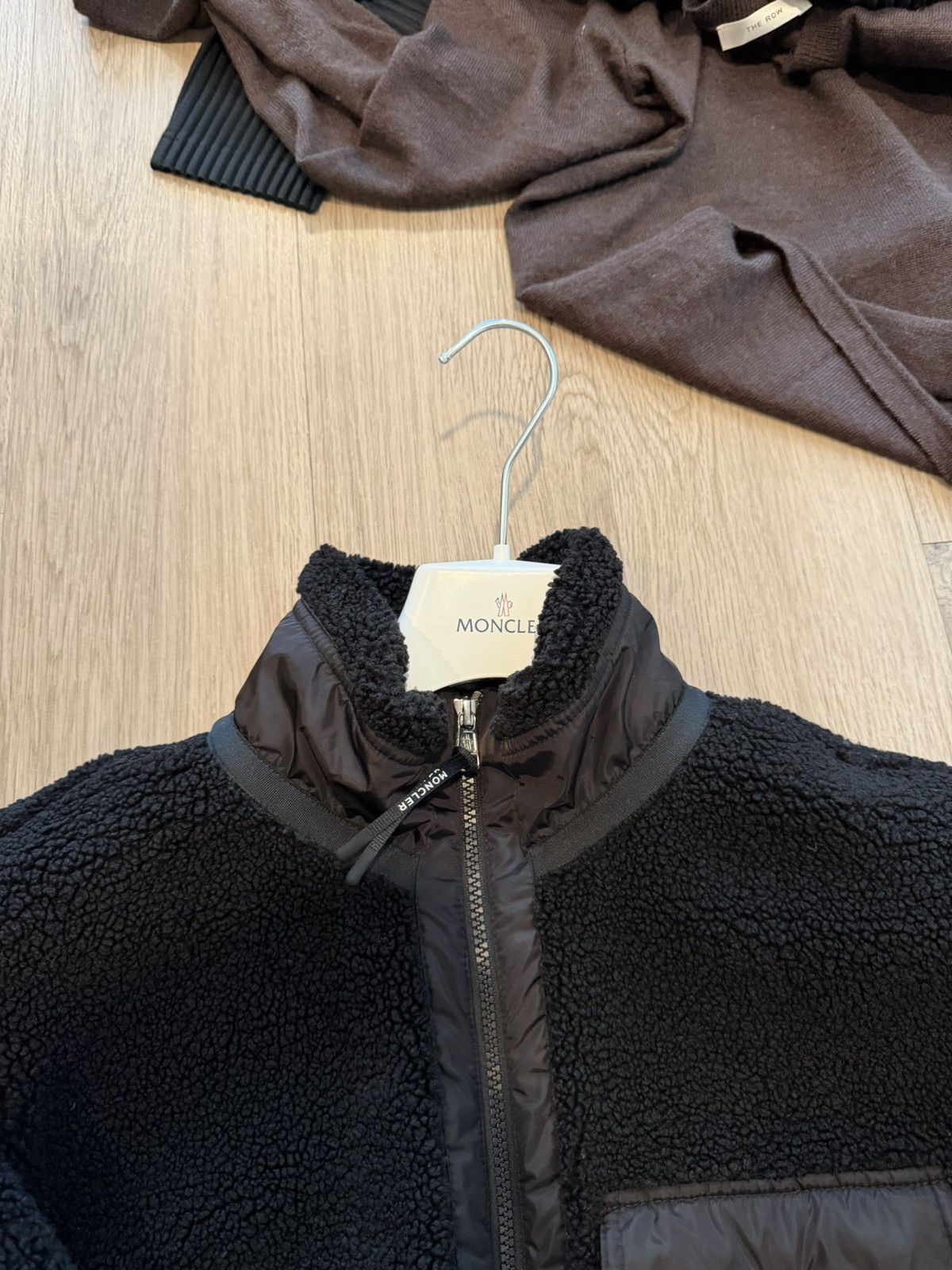 Moncler Moncler Fleece Zip up Cardigan Sz Large Size US L / EU 52-54 / 3 - 6 Thumbnail