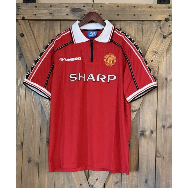 Umbro Umbro Manchester United Red Socer Jersey XL 1998 Size US XL / EU 56 / 4 - 1 Thumbnail