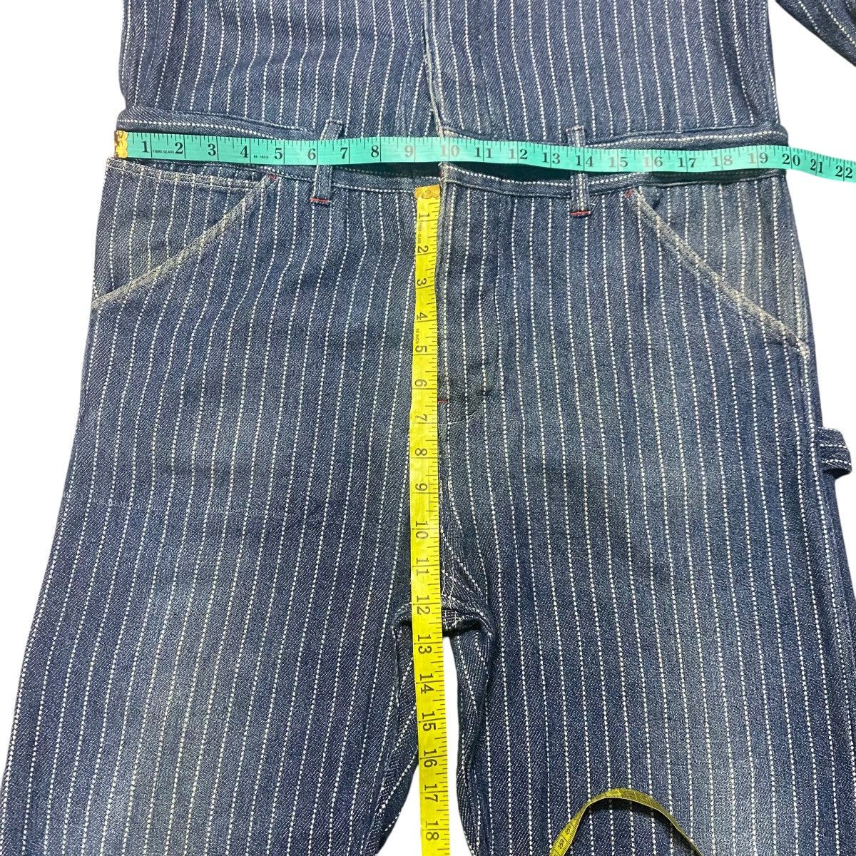 The Stronghold Vintage The Stronghold Wabash Denim Coveralls indigo Size US 33 - 23 Thumbnail