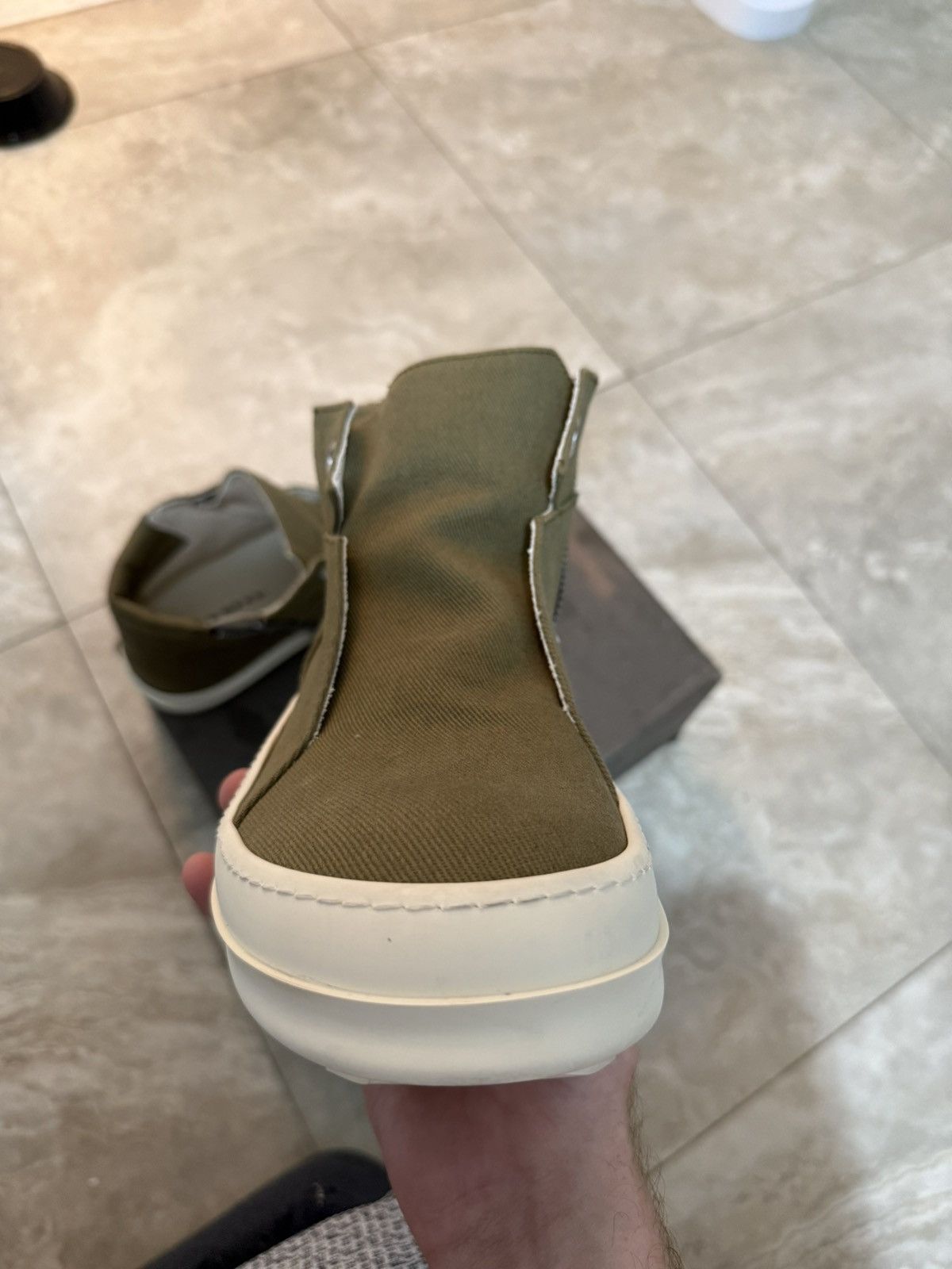 Rick Owens Island Dunk Rick Owen’s Mid Top Size US 11 / EU 44 - 8 Thumbnail