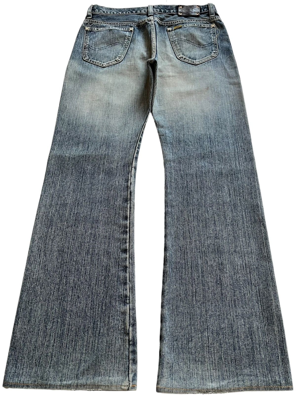 Lee Vintage Japanese Lee Riders Faded Wash Flare Jeans Size US 31 - 2 Thumbnail