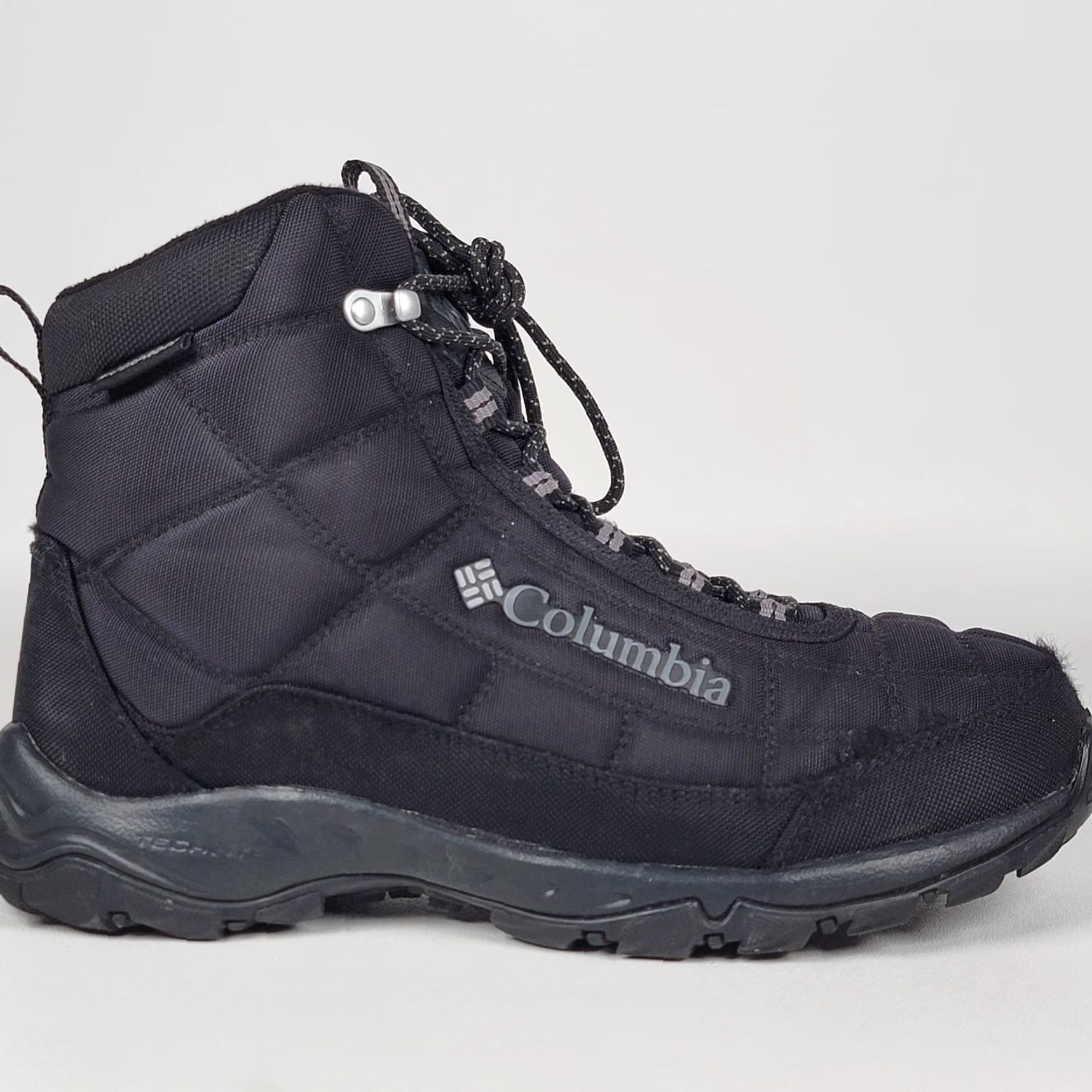 Vintage Columbia Firecamp Waterproof Wide Winter Boots Men 9.5 M Black Size US 10 / EU 43 - 3 Thumbnail