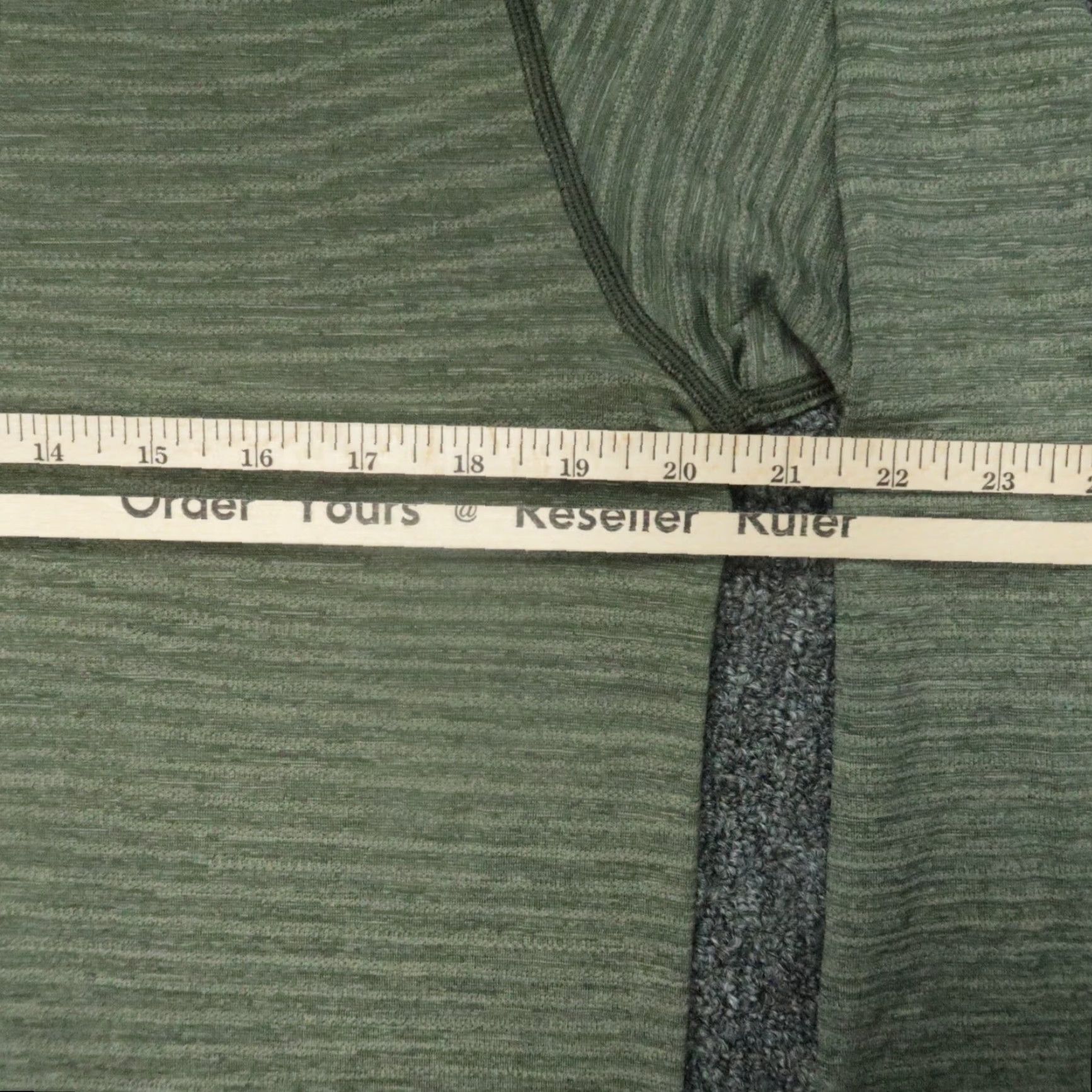 Lululemon Lululemon Pullover Mens Large Green Metal Vent Tech Half Zip Lightweight Shirt Size US L / EU 52-54 / 3 - 7 Thumbnail