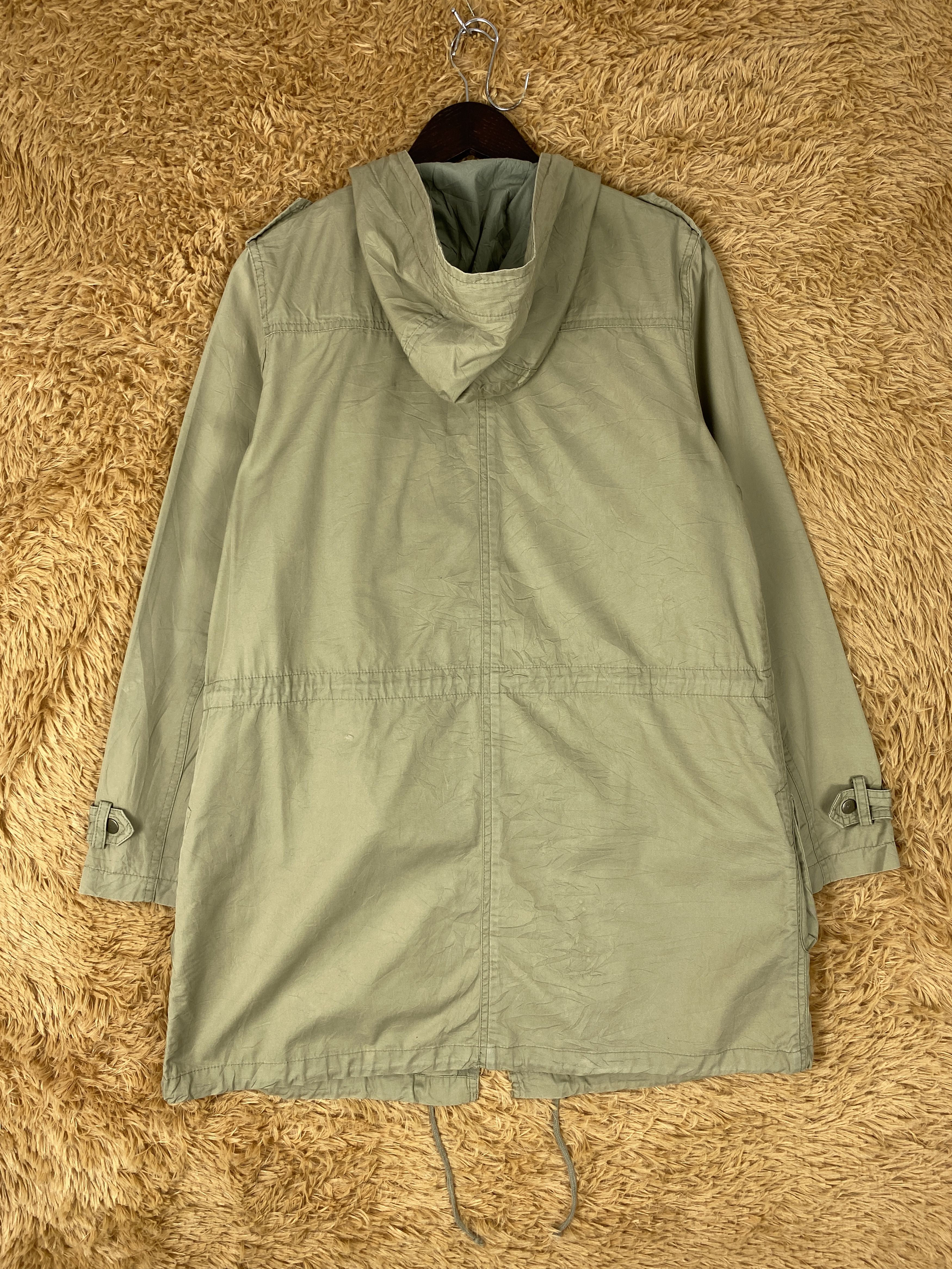 Gap Vintage Gap Jeans Hoodie Multi Pocket Utility Parkas J2075 Size US S / EU 44-46 / 1 - 5 Thumbnail
