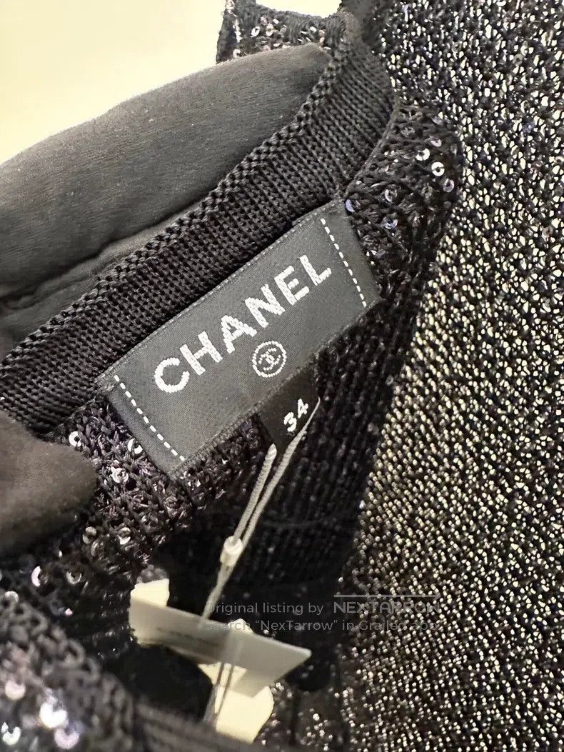 Chanel Chanel Black flashing strap Size XXS / US 00 / IT 34 - 3 Thumbnail